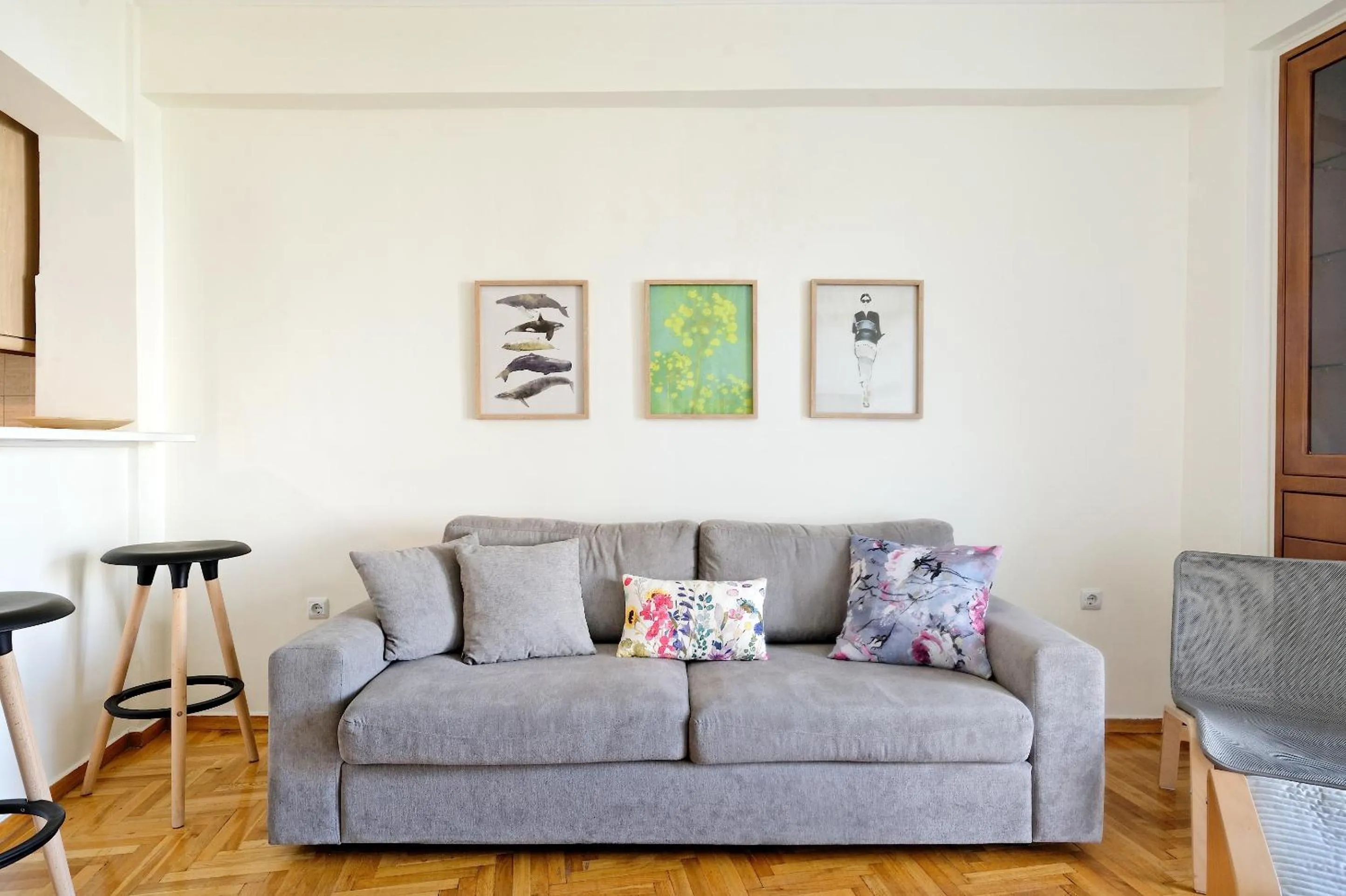 Seating area in Athens Heartbeat