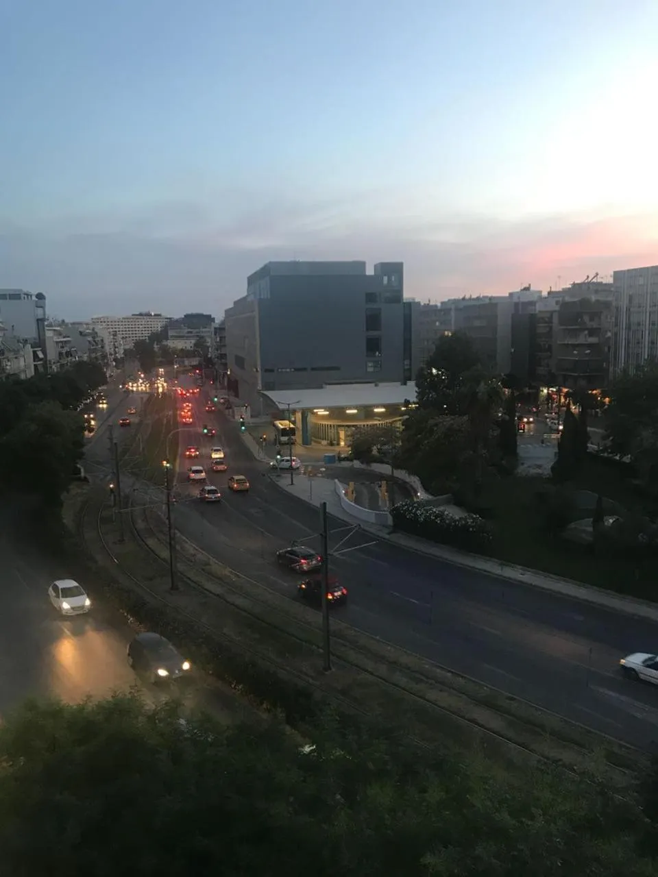 City view in Athens Heartbeat