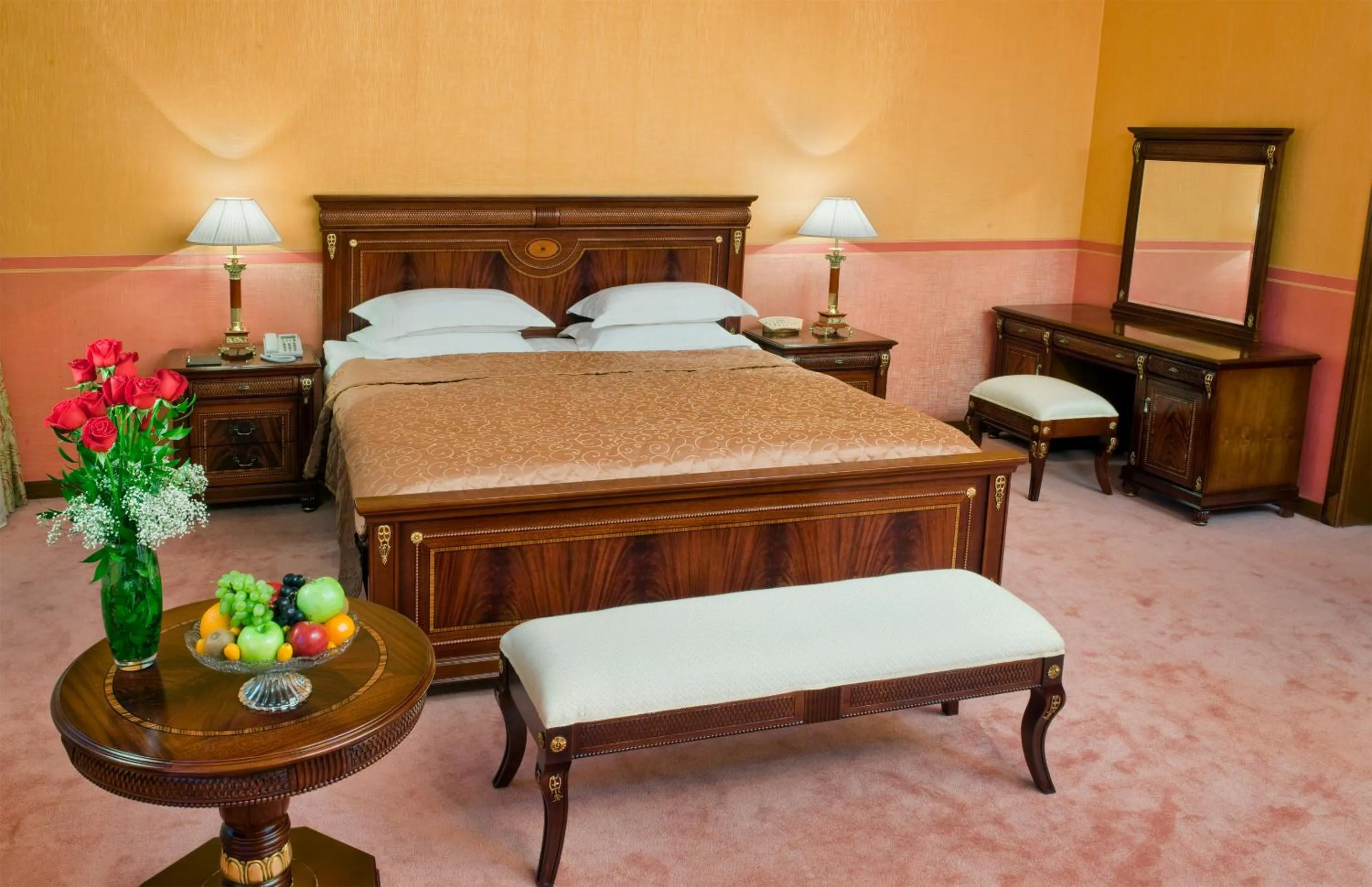 Decorative detail, Bed in Ramada Plaza by Wyndham Gence