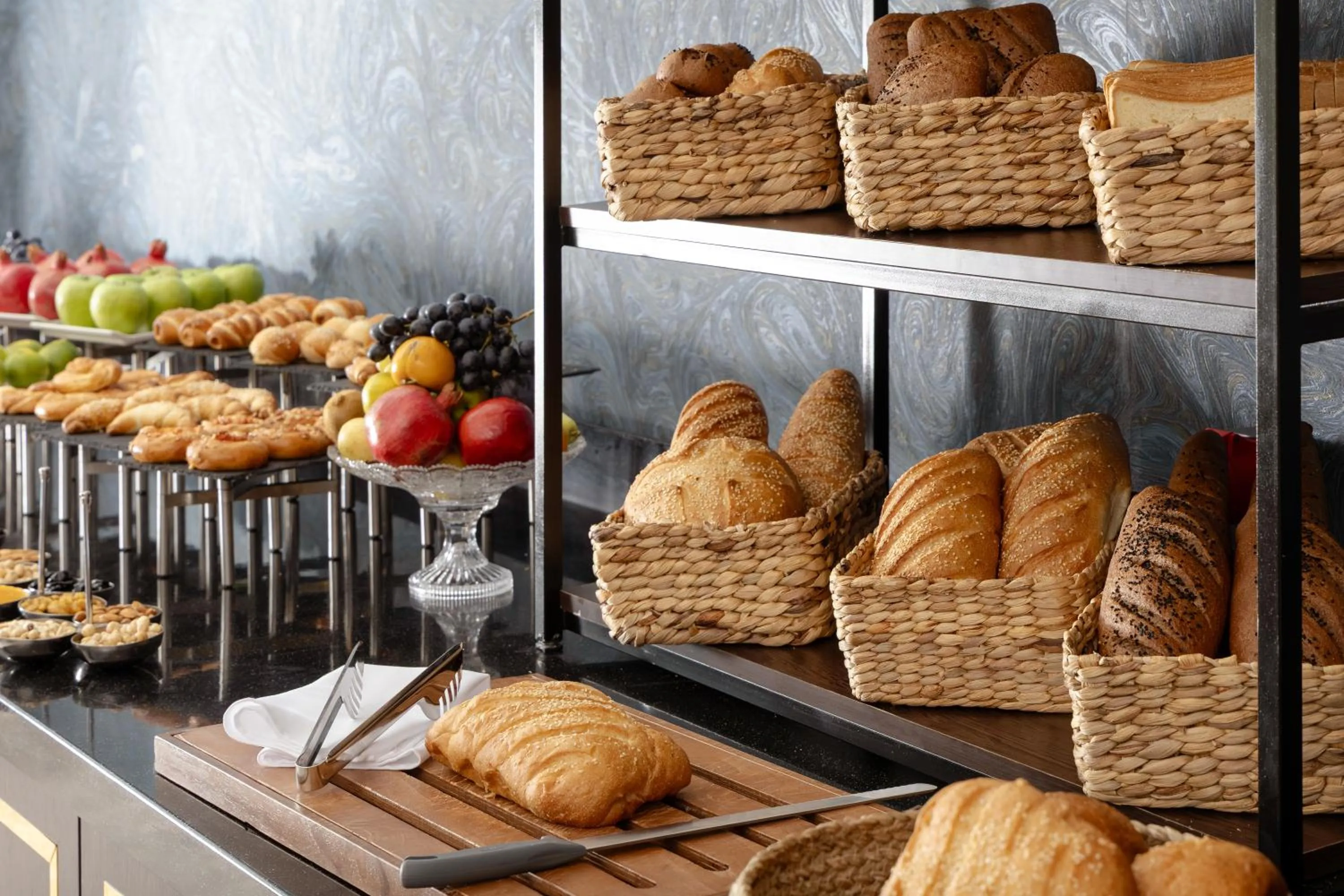 Continental breakfast in Ramada Plaza by Wyndham Gence