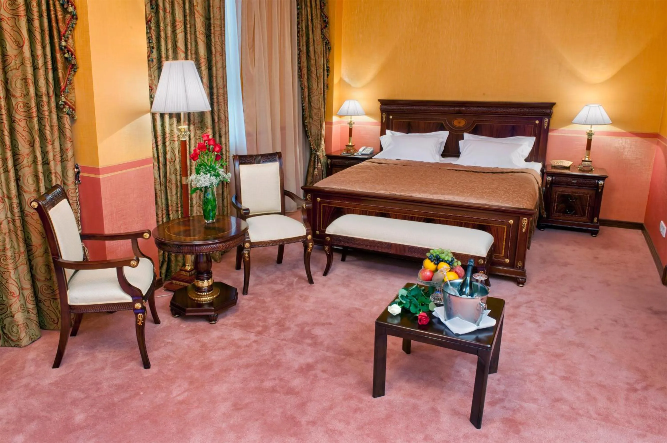 Decorative detail, Bed in Ramada Plaza by Wyndham Gence