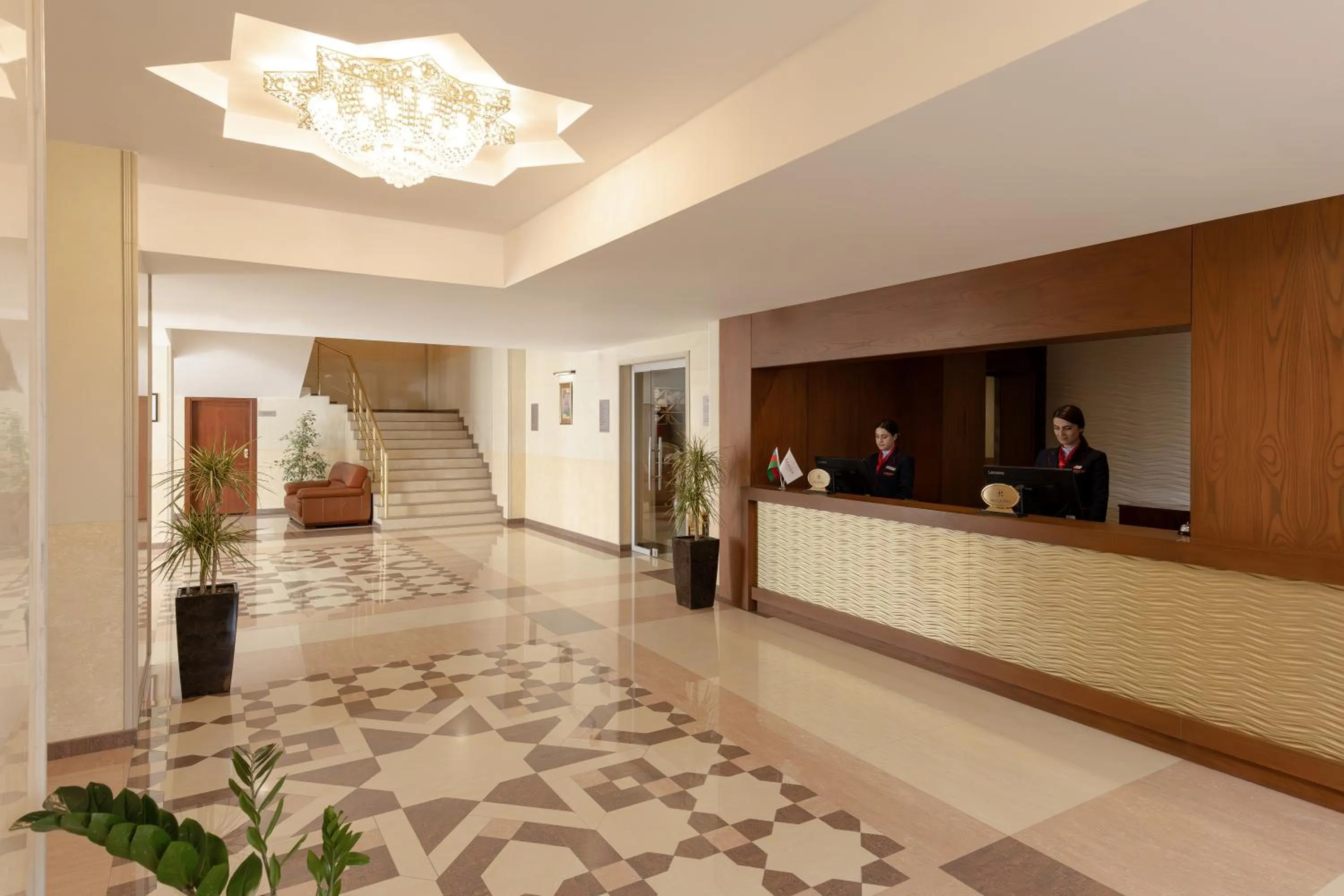 Lobby or reception in Ramada Plaza by Wyndham Gence