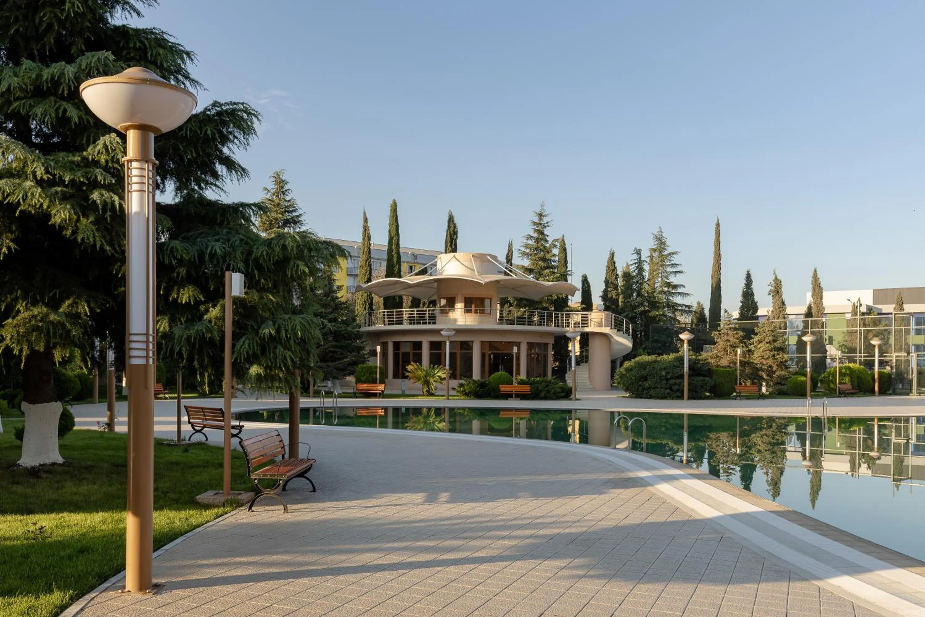 Swimming pool in Ramada Plaza by Wyndham Gence