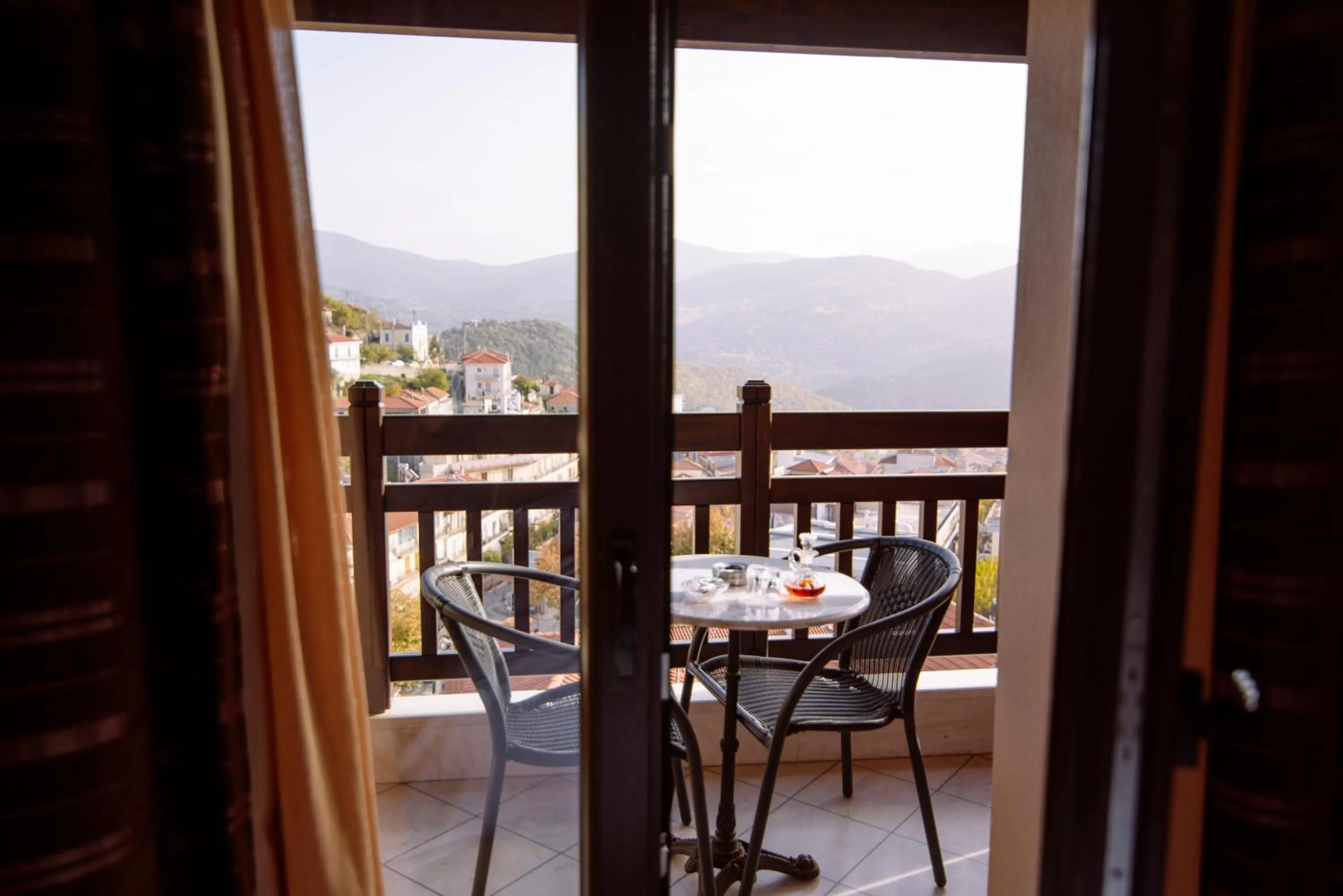 City view in Selestina Boutique Hotel