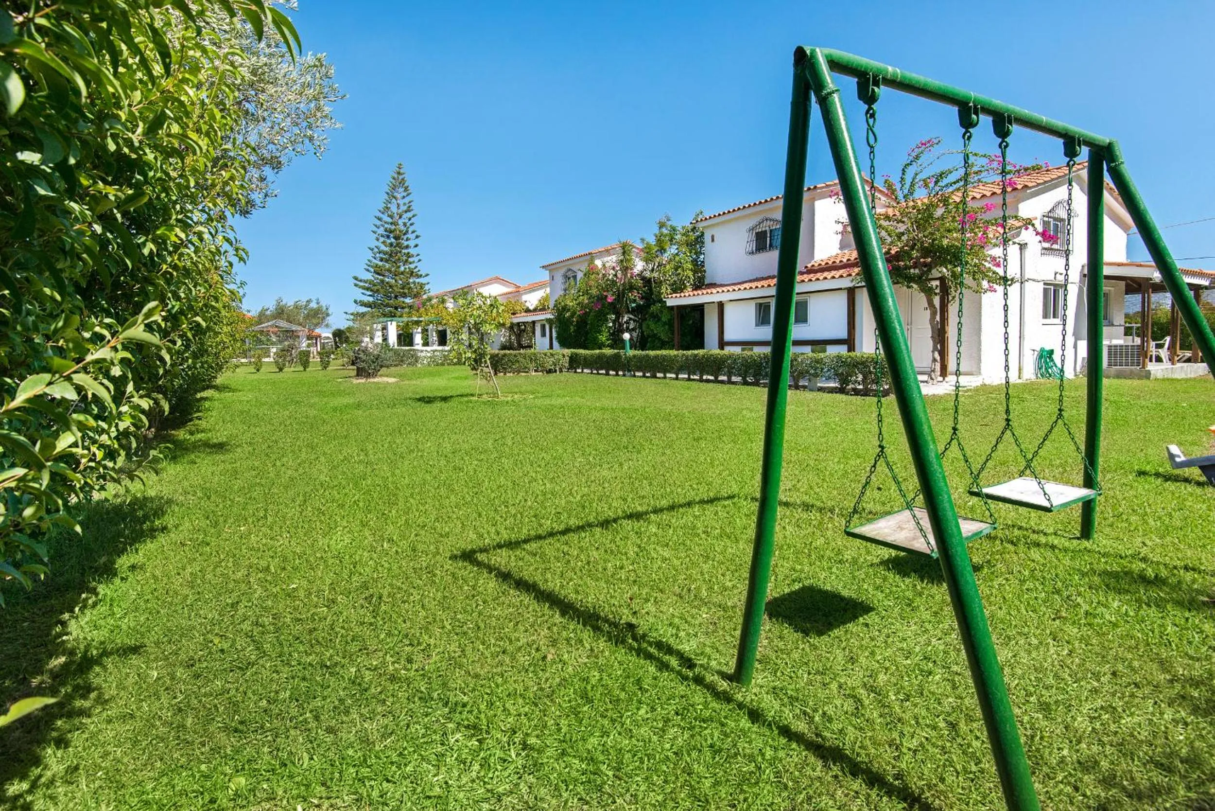 Children play ground in Elefteria Apts & Suites