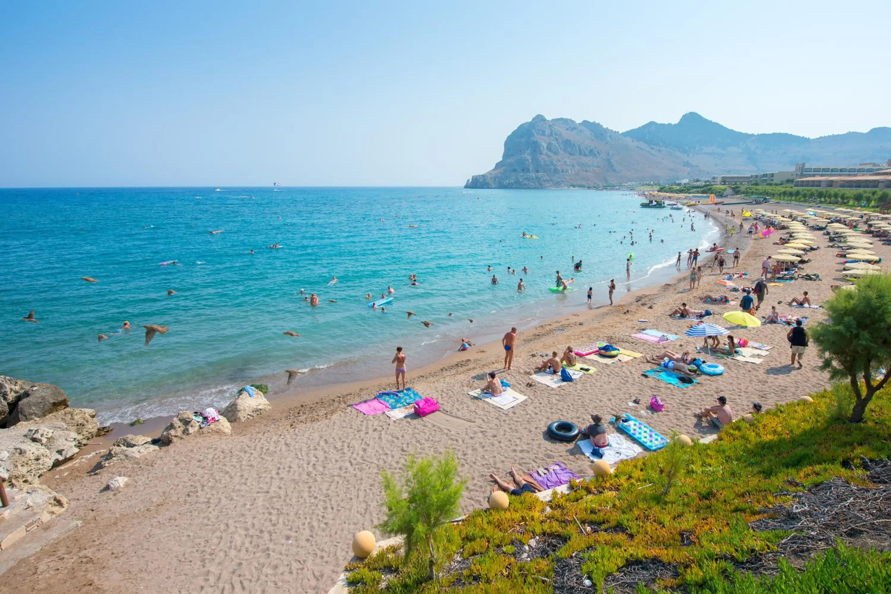 Beach in Elefteria Apts & Suites