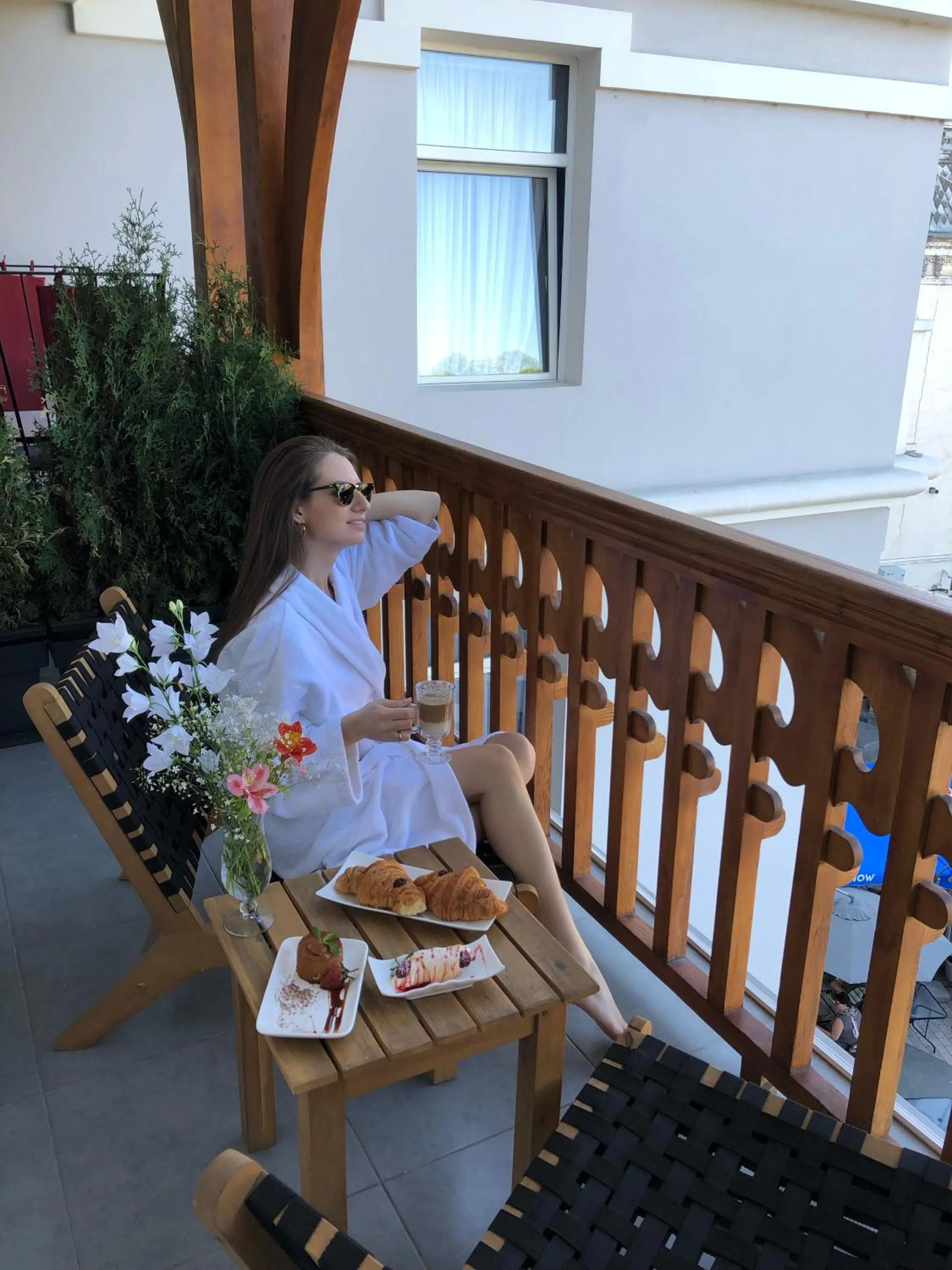 Balcony/Terrace in King Gorgasali