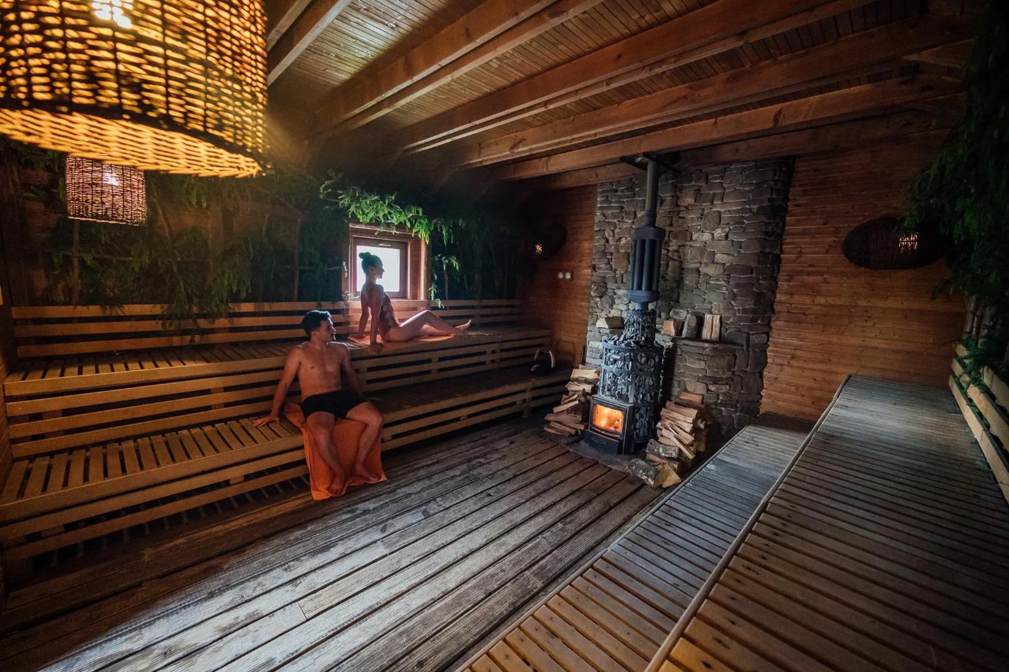 Sauna in Balvanyos Resort - Peakture Hotel & Grand Hotel Balvanyos