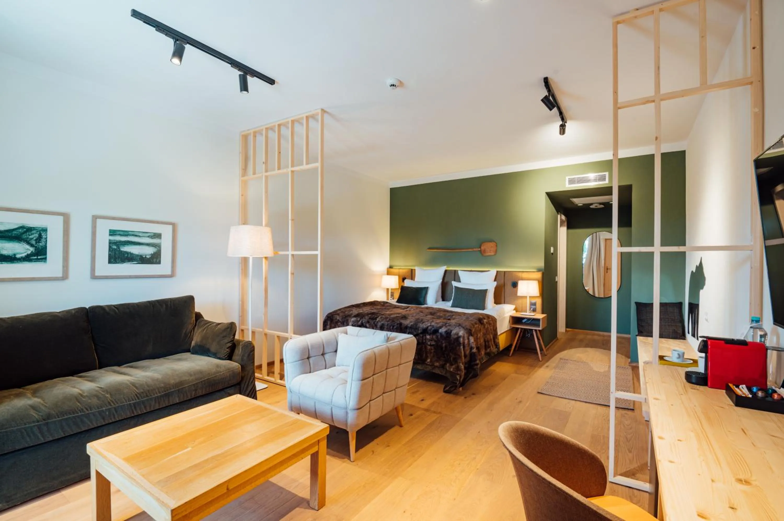 Living room in Balvanyos Resort - Peakture Hotel & Grand Hotel Balvanyos