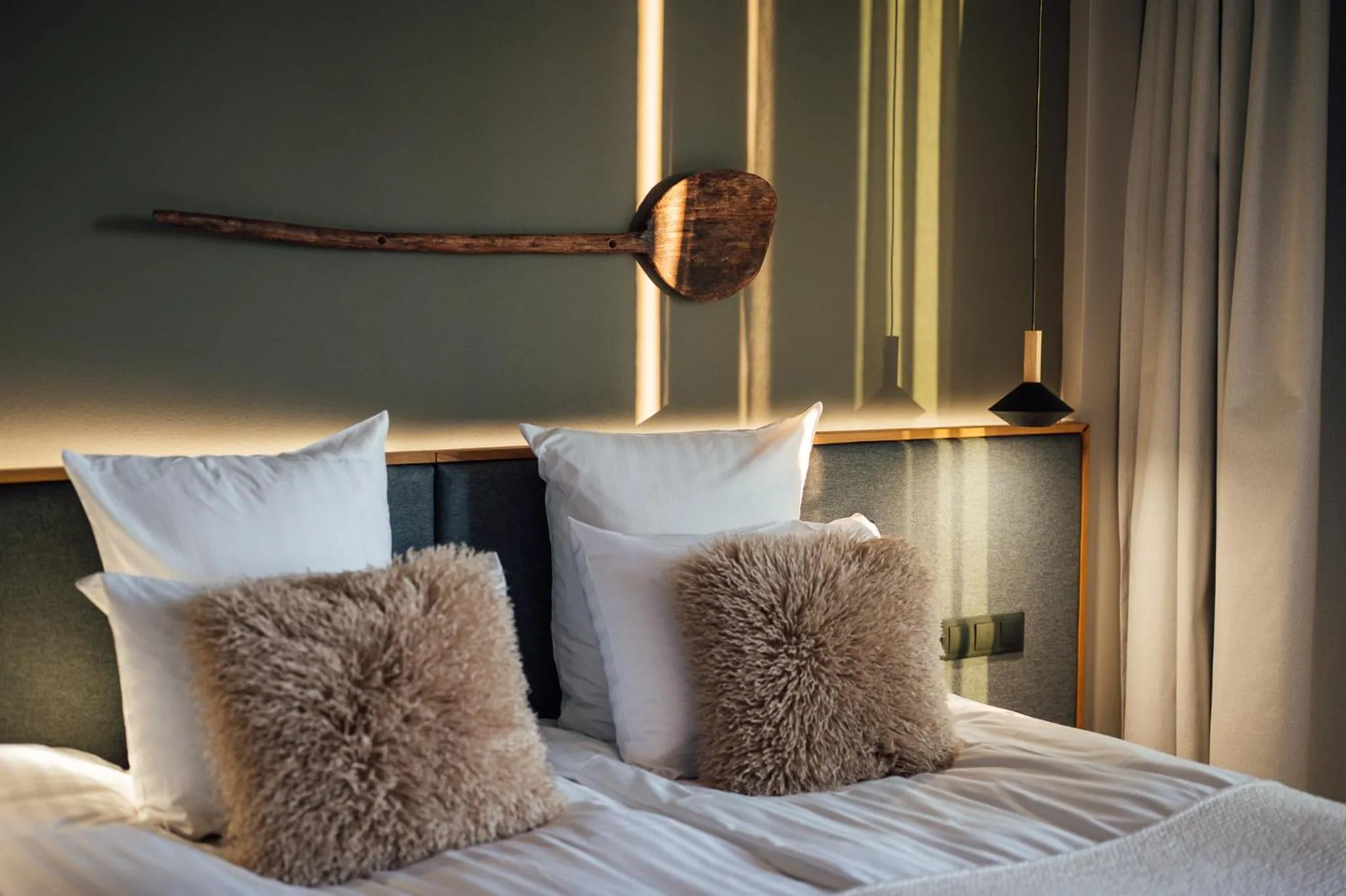 Decorative detail, Bed in Balvanyos Resort - Peakture Hotel & Grand Hotel Balvanyos