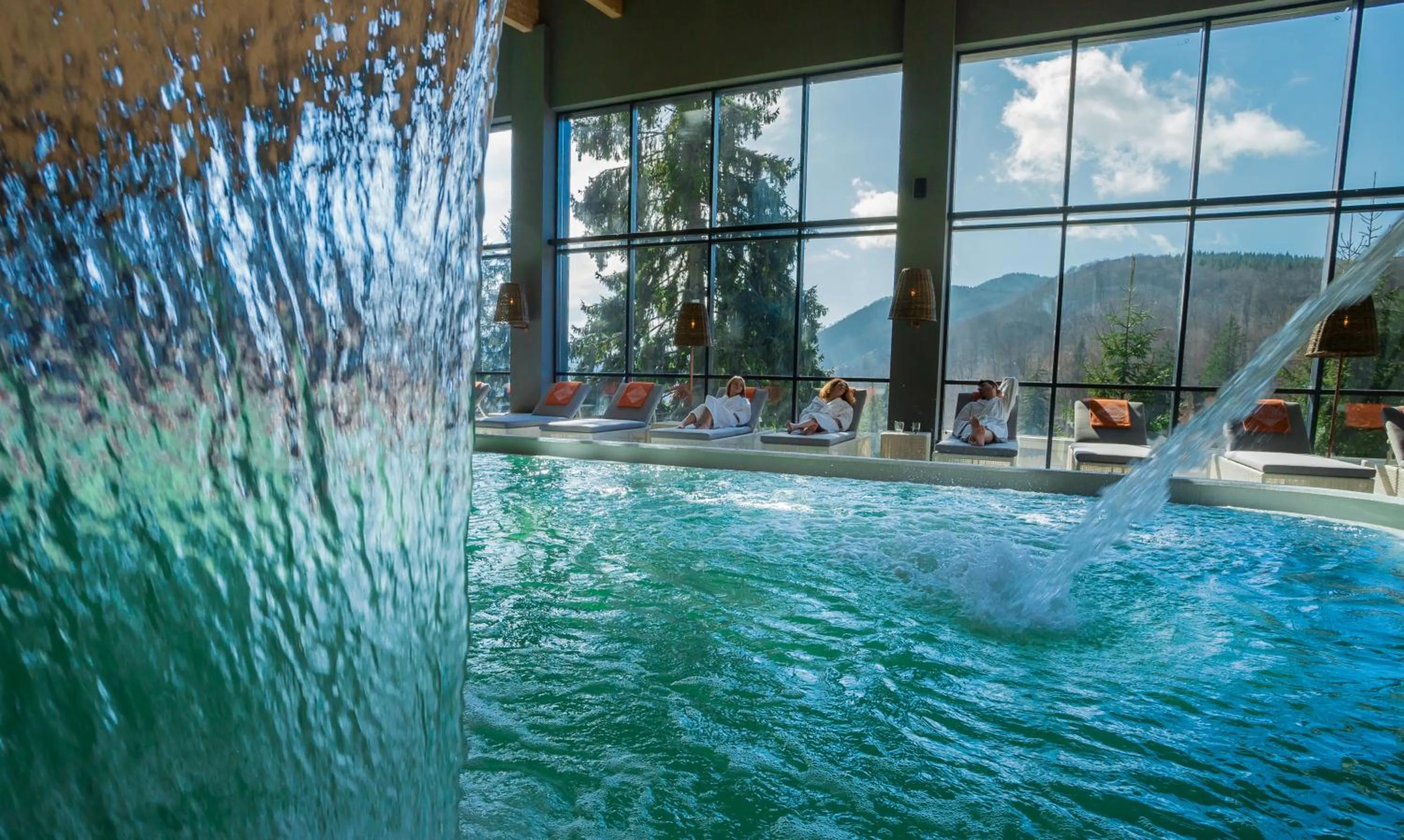 Swimming pool in Balvanyos Resort - Peakture Hotel & Grand Hotel Balvanyos