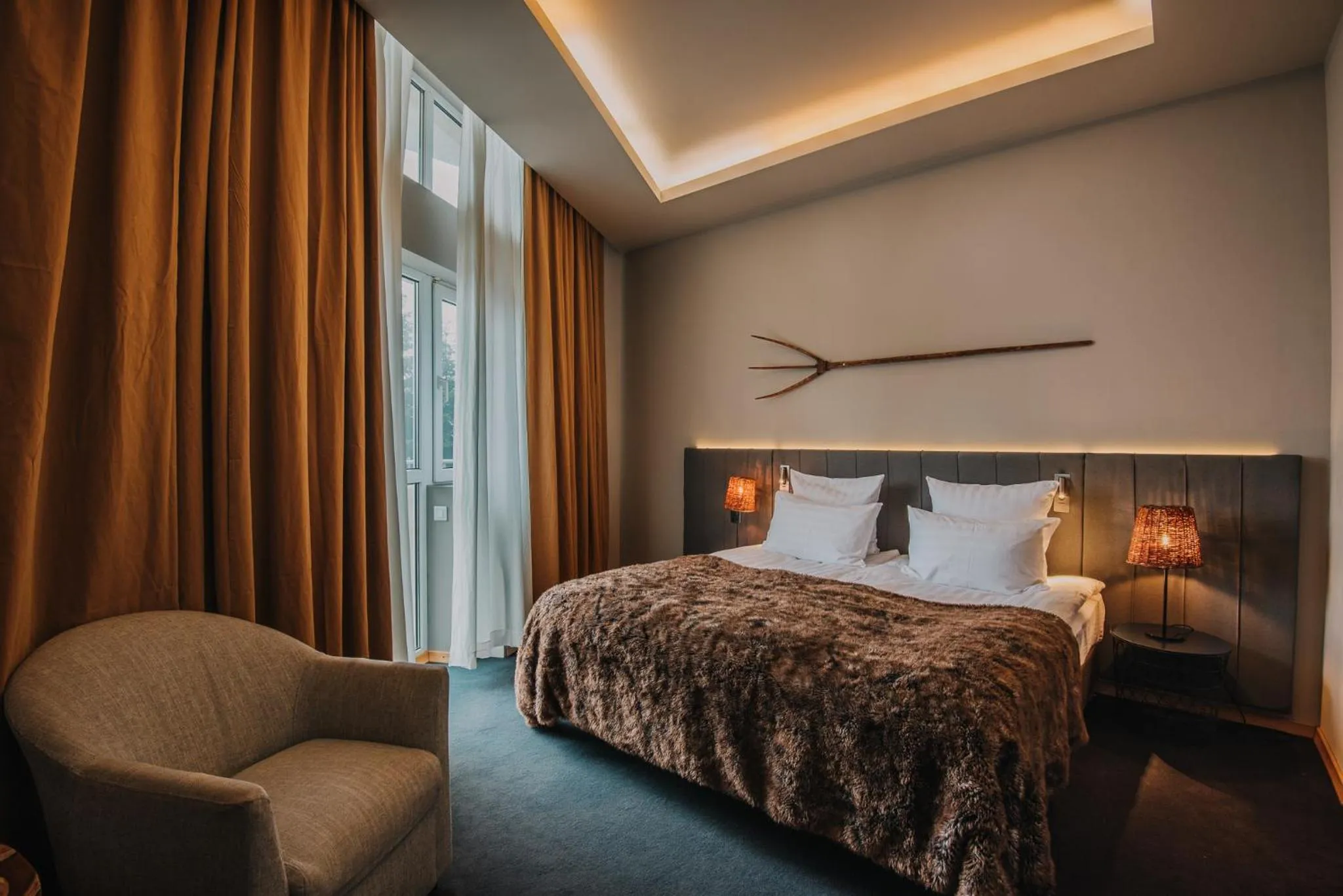 Bedroom, Bed in Balvanyos Resort - Peakture Hotel & Grand Hotel Balvanyos