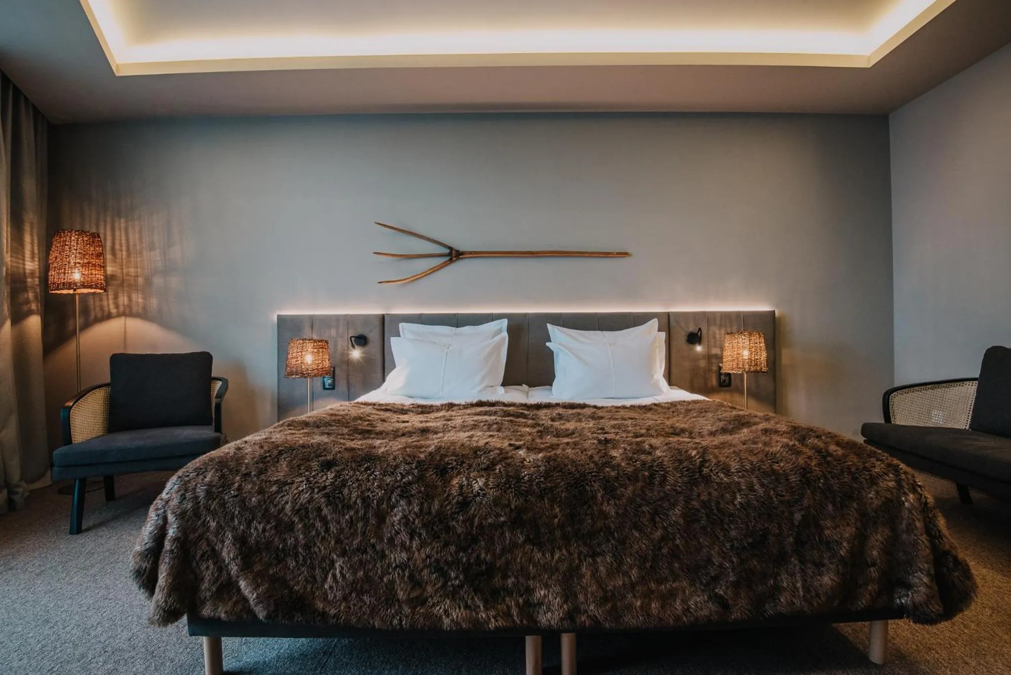 Bedroom, Bed in Balvanyos Resort - Peakture Hotel & Grand Hotel Balvanyos