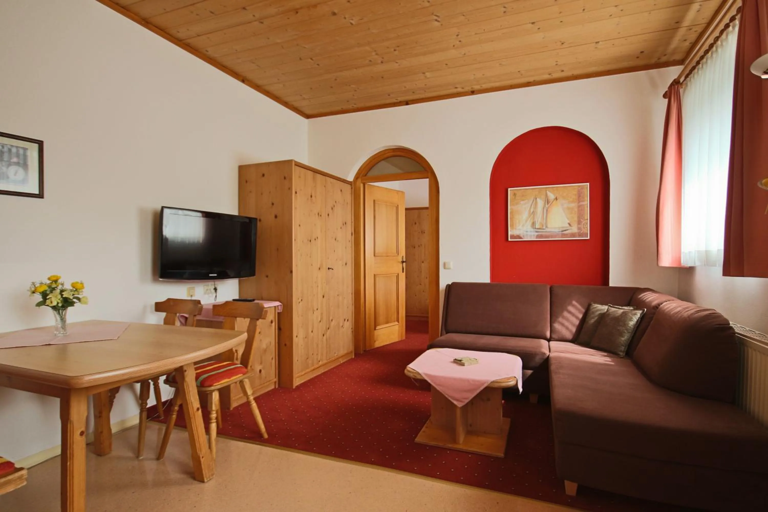 Living room in Pension Riedlsperger