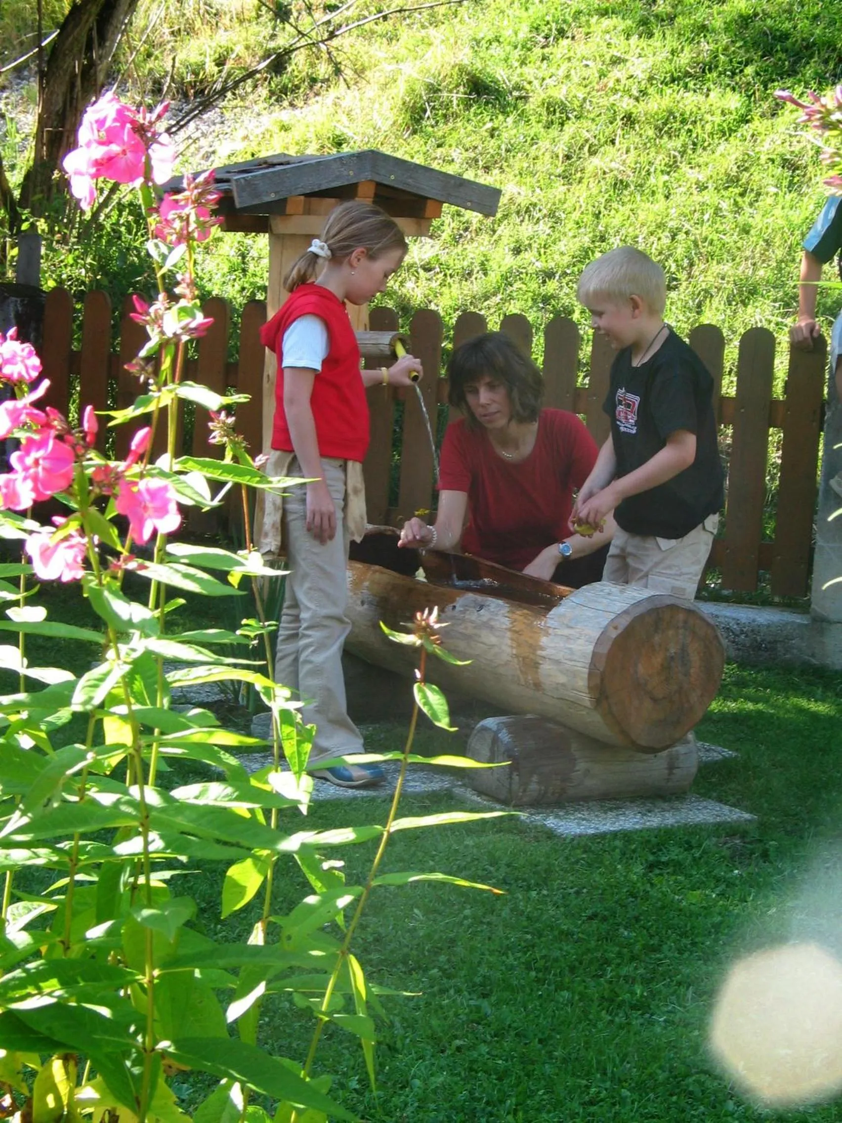 Garden in Pension Riedlsperger