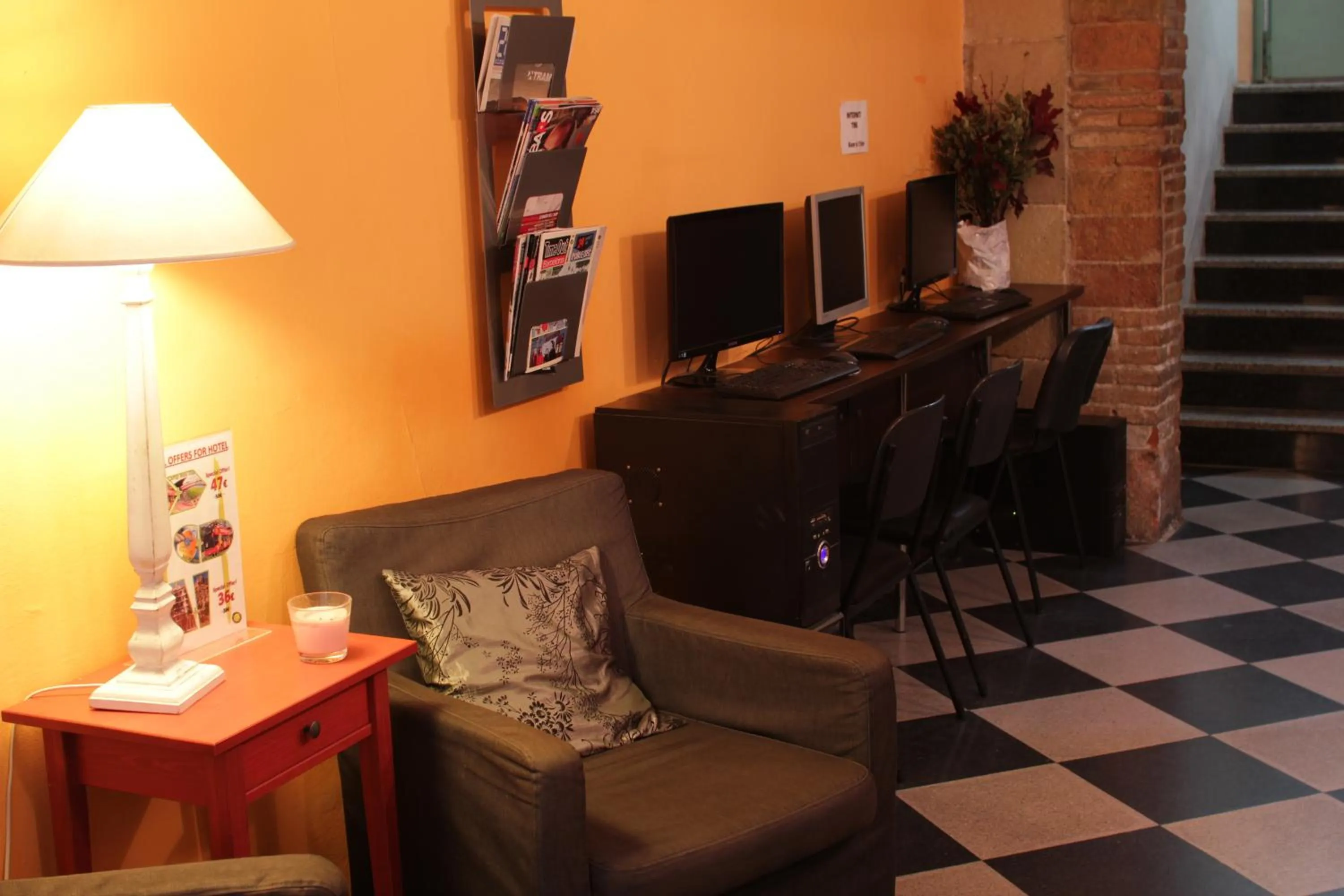 Lobby or reception in Hostel New York