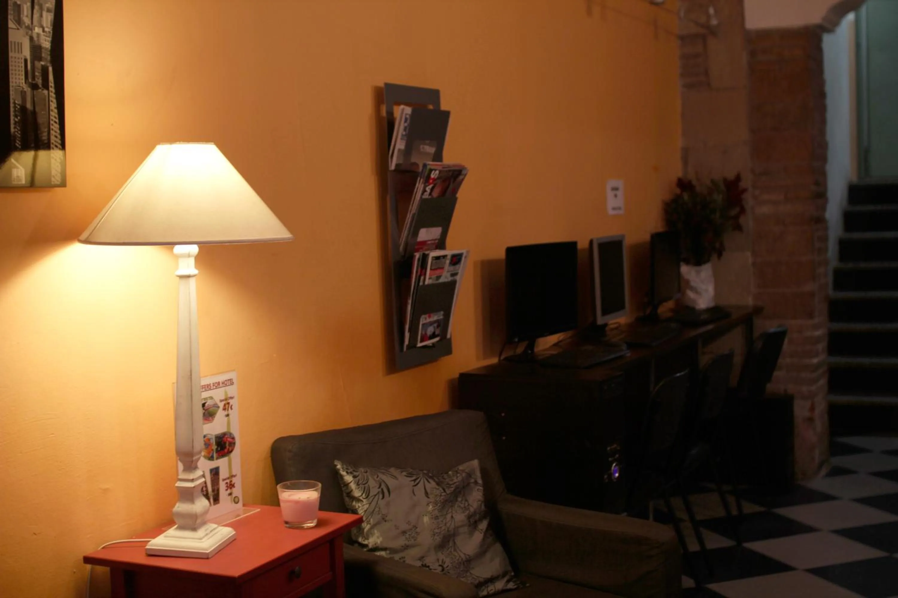 Lobby or reception in Hostel New York