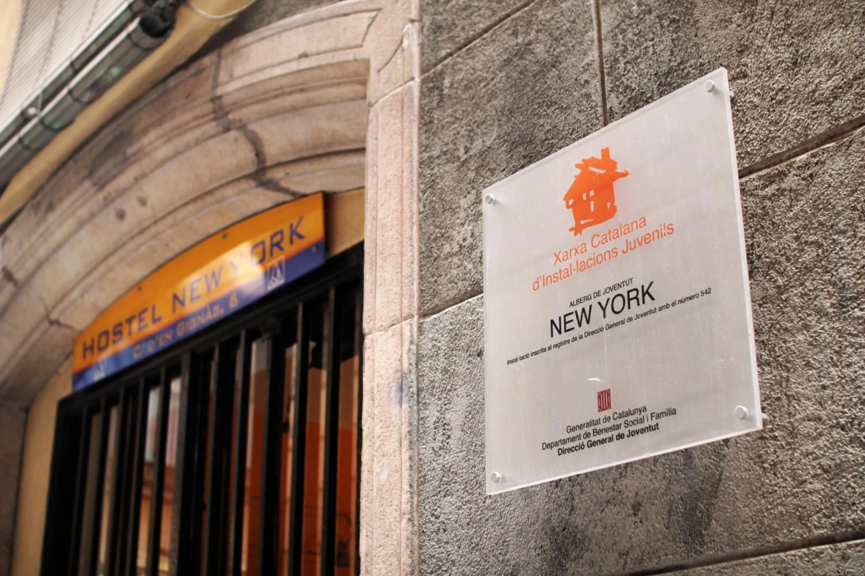 Facade/entrance in Hostel New York