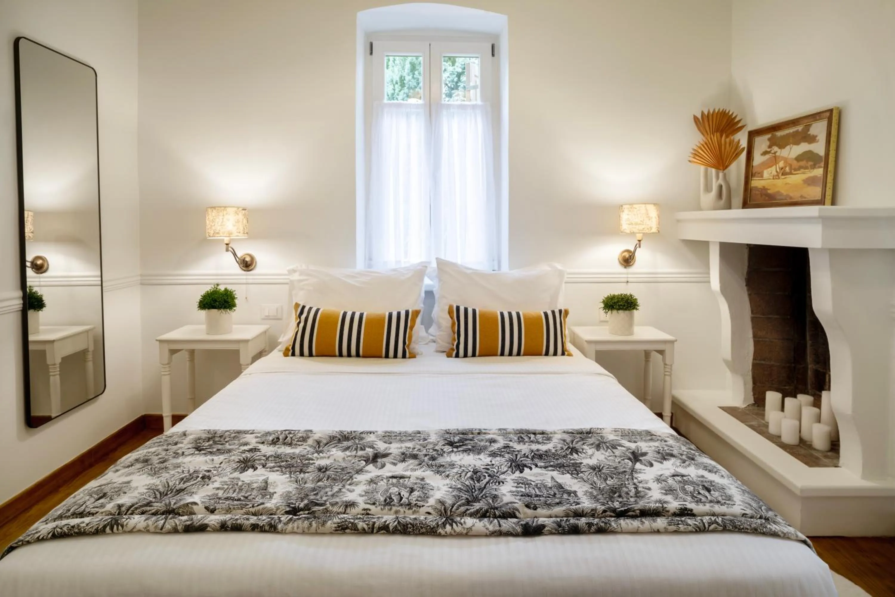 Bed in Archontiko Parnassus Dadi