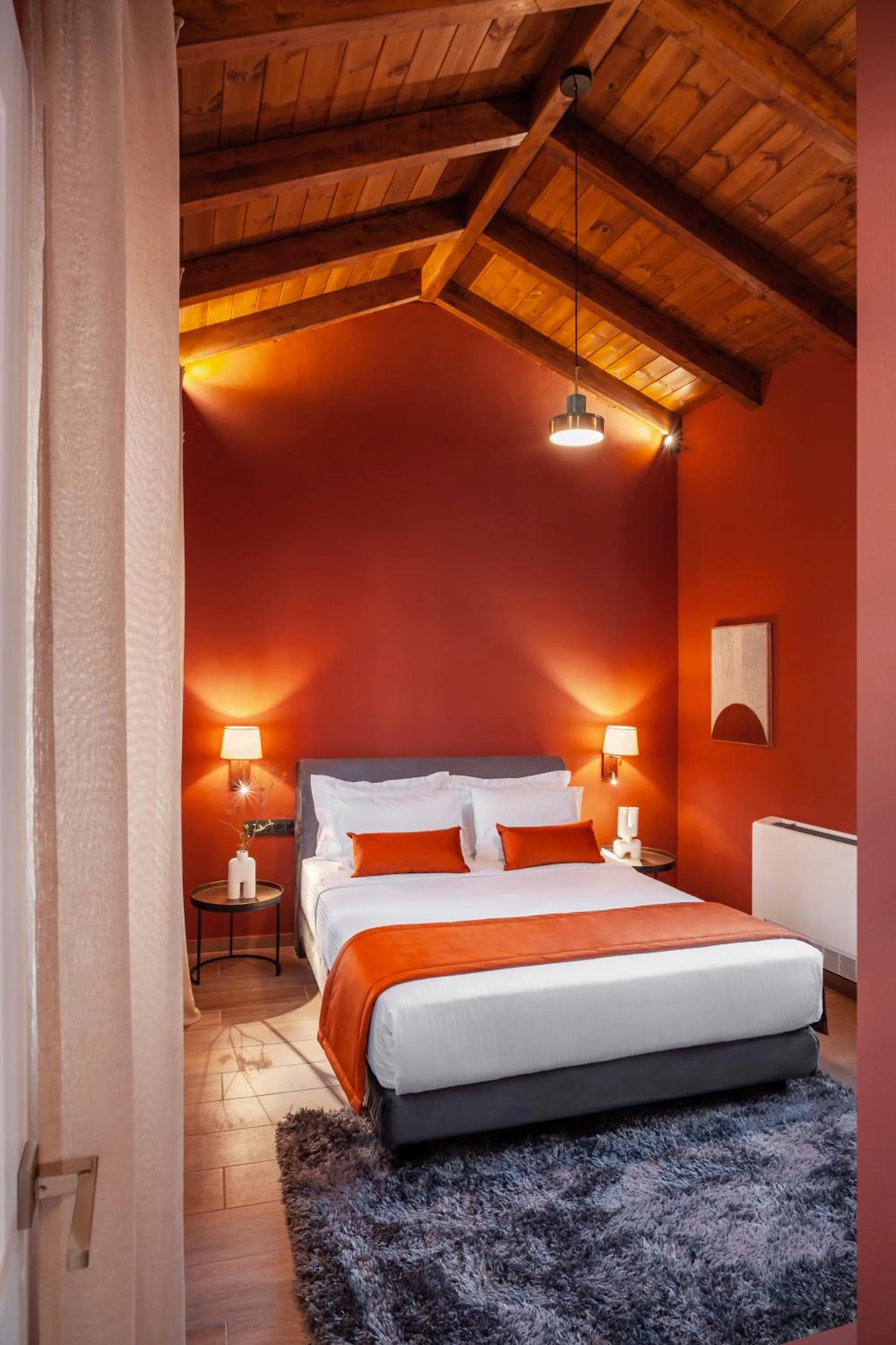 Bed in Archontiko Parnassus Dadi