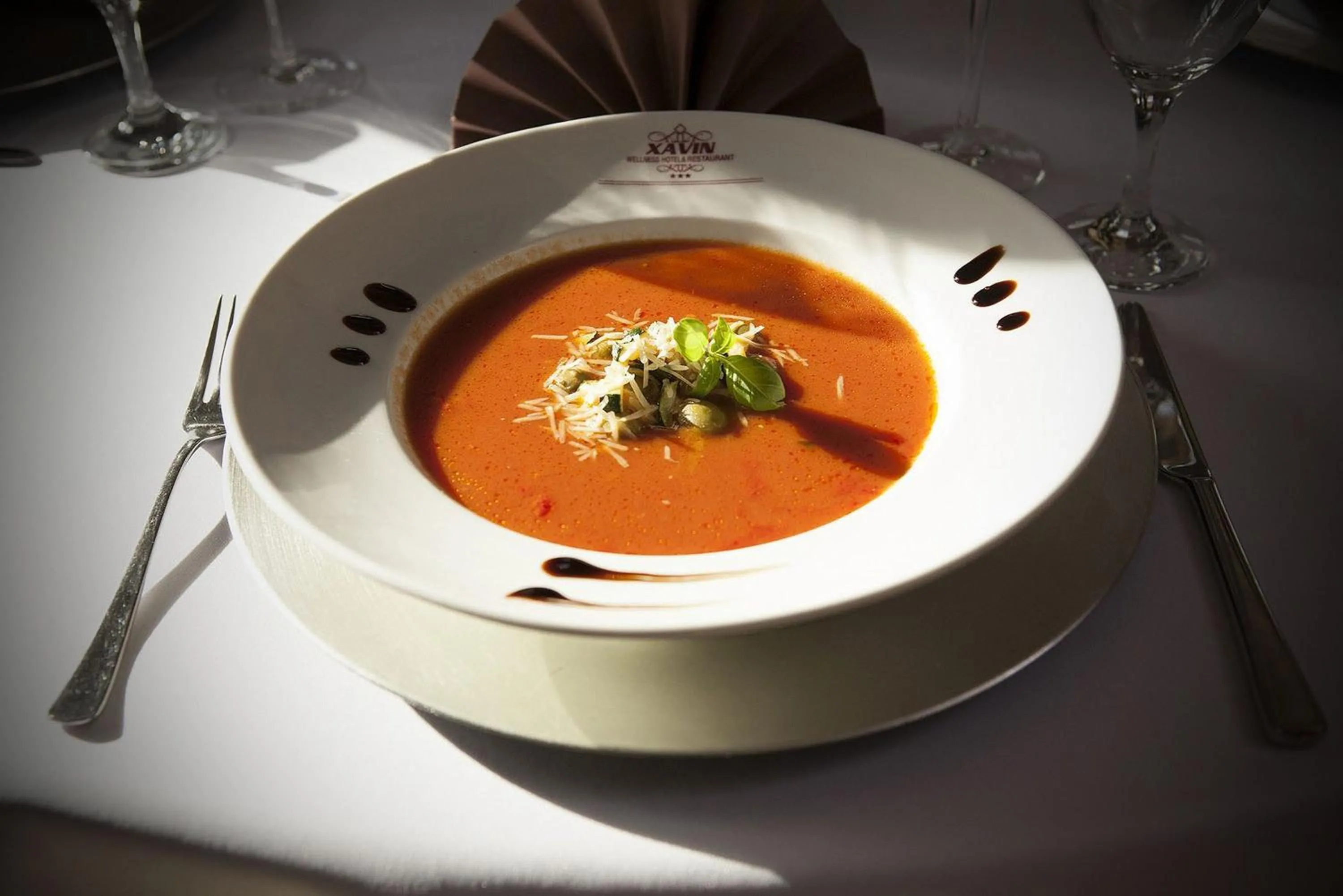 Food in Xavin Wellness Hotel & Restaurant