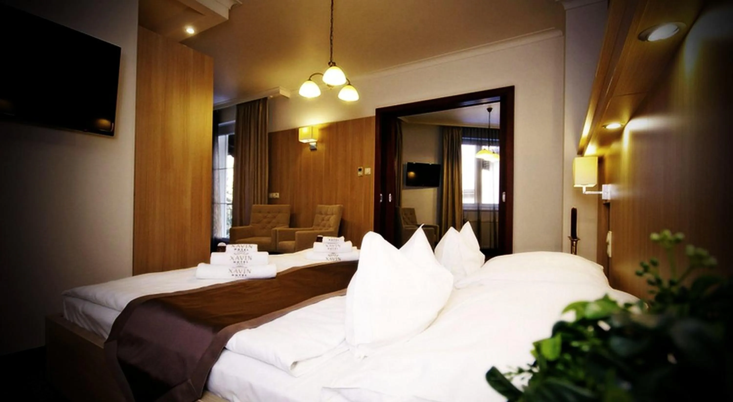 Decorative detail, Bed in Xavin Wellness Hotel & Restaurant