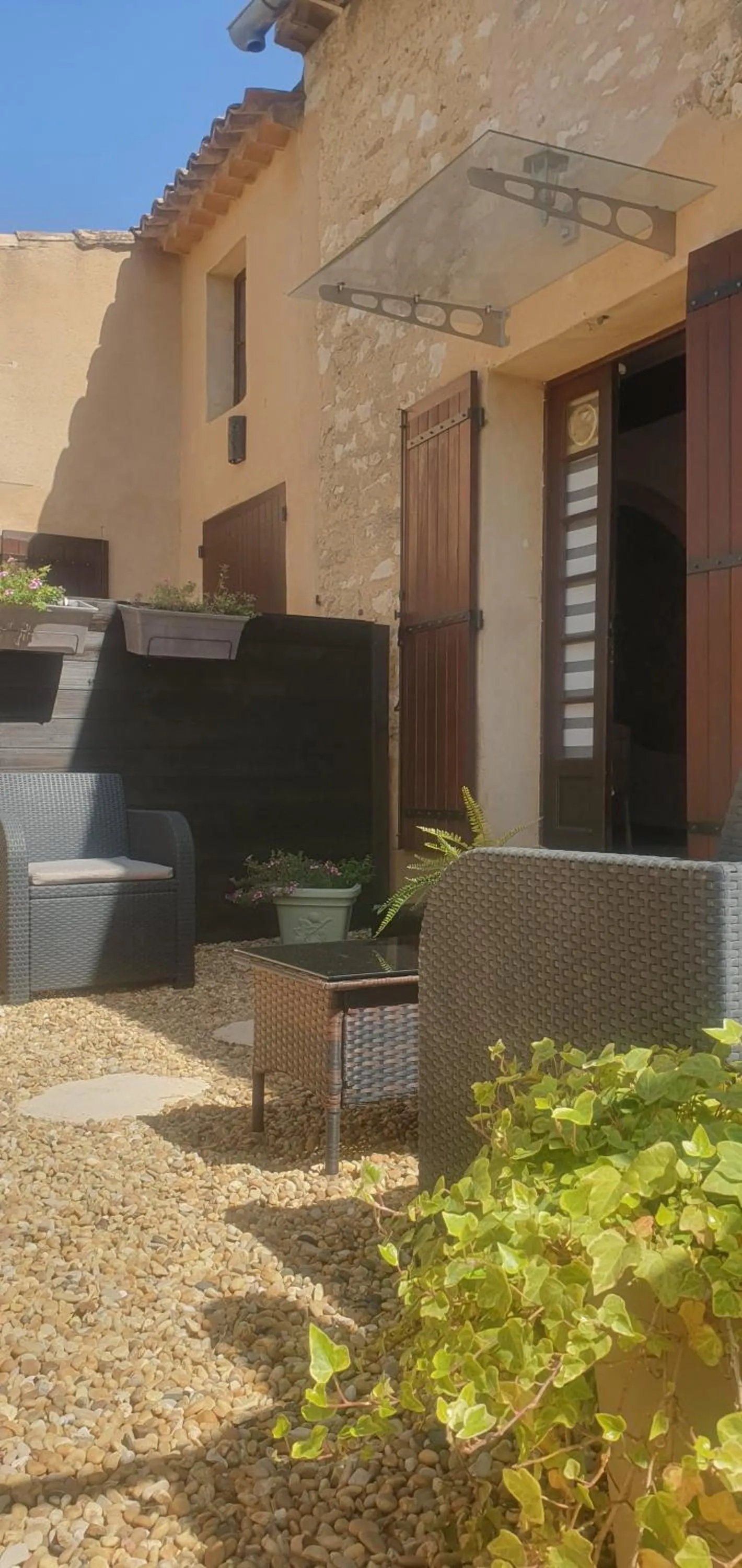 Patio in Le Jardin d'Ivana