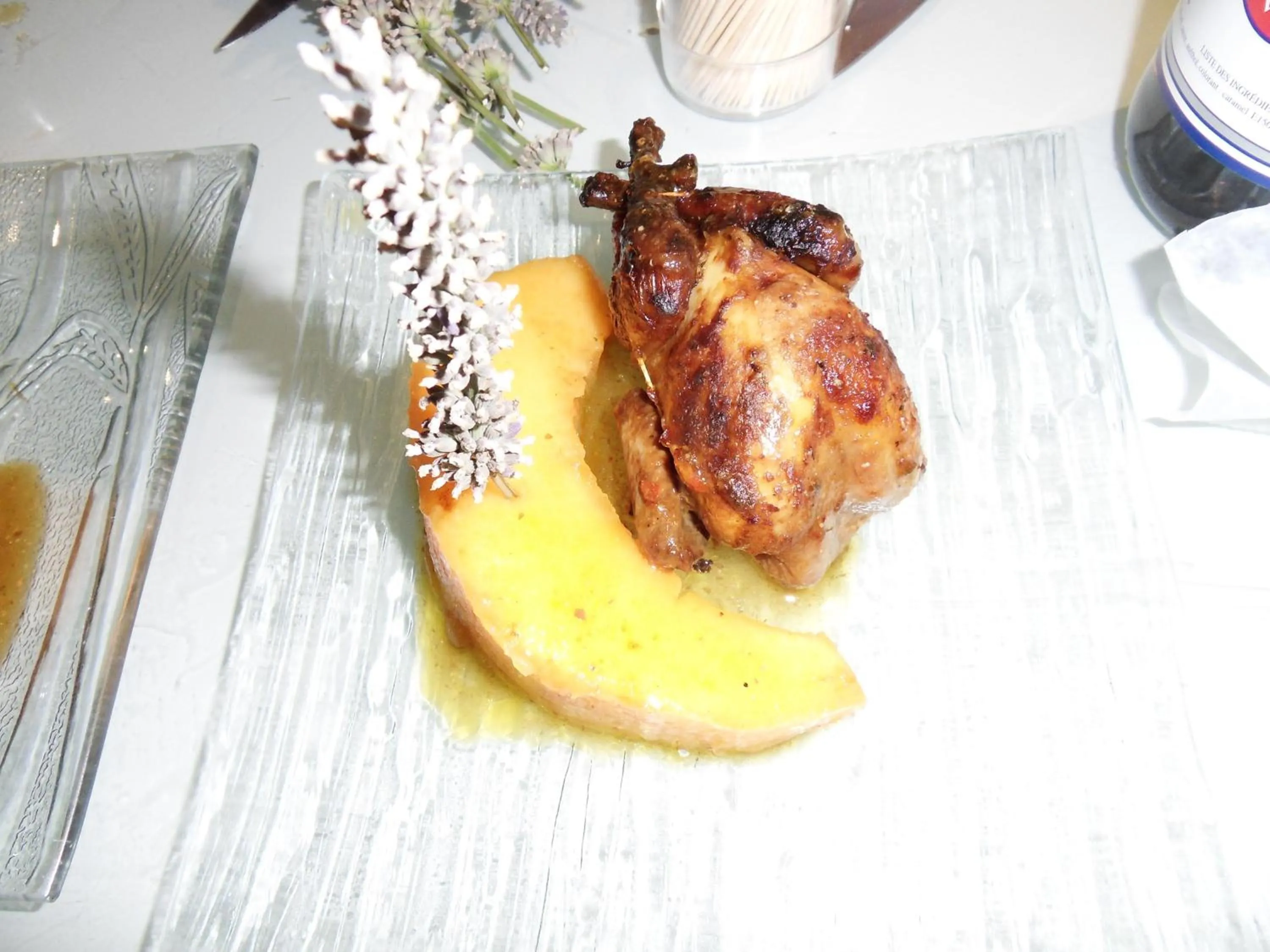 Food and drinks in Le Jardin d'Ivana