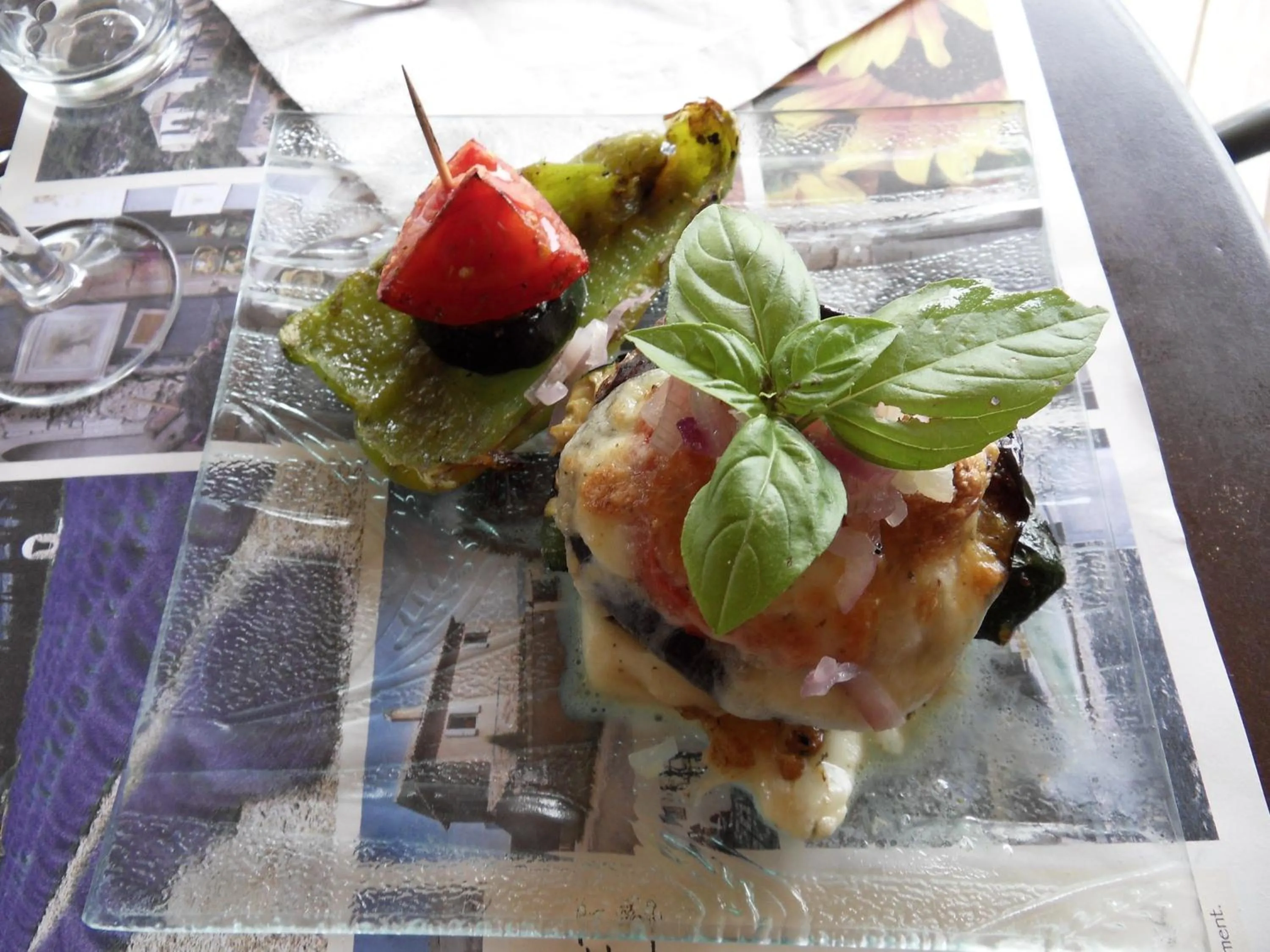 Food and drinks in Le Jardin d'Ivana