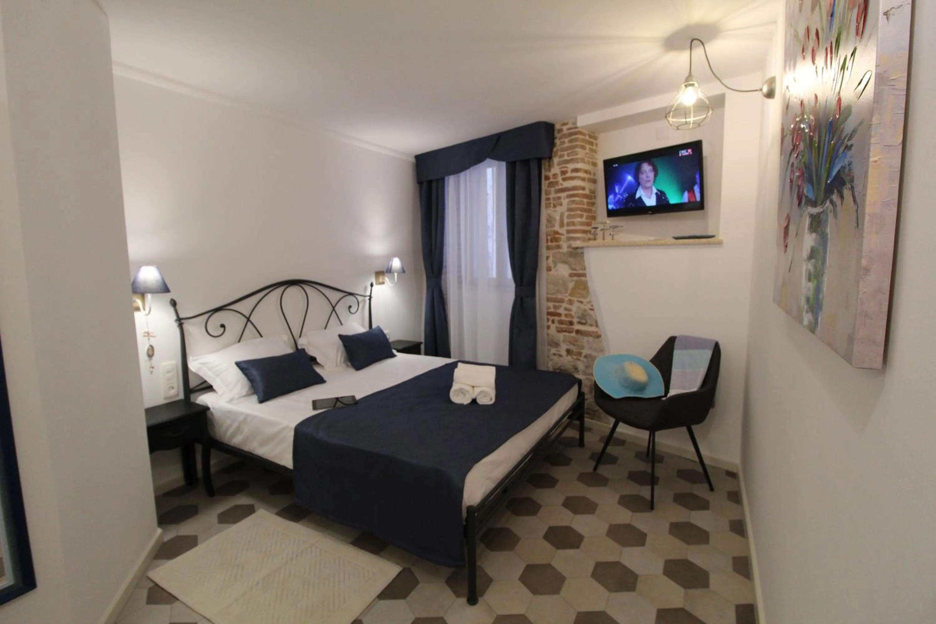 Bed in Noemi's rooms