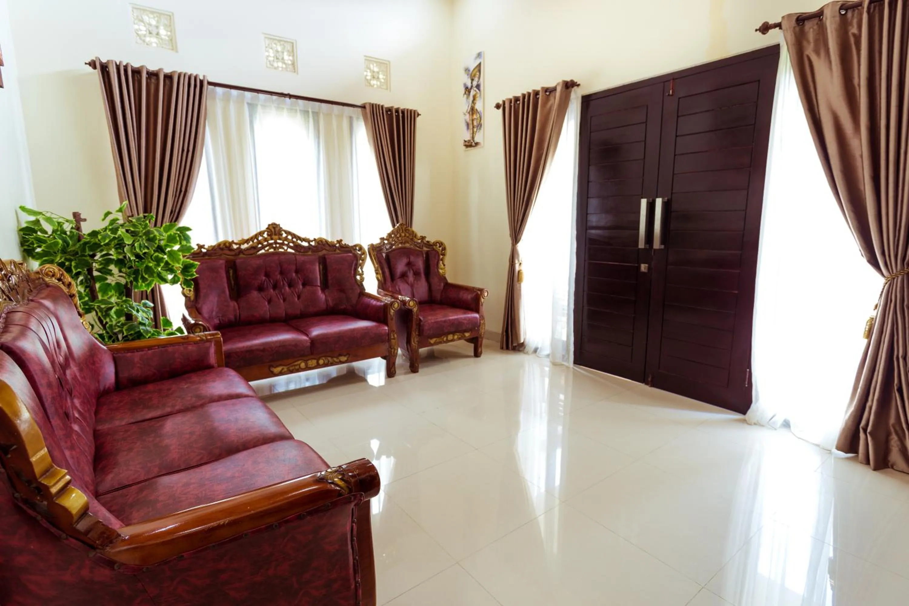 Living room in Villa Jempana Kintamani