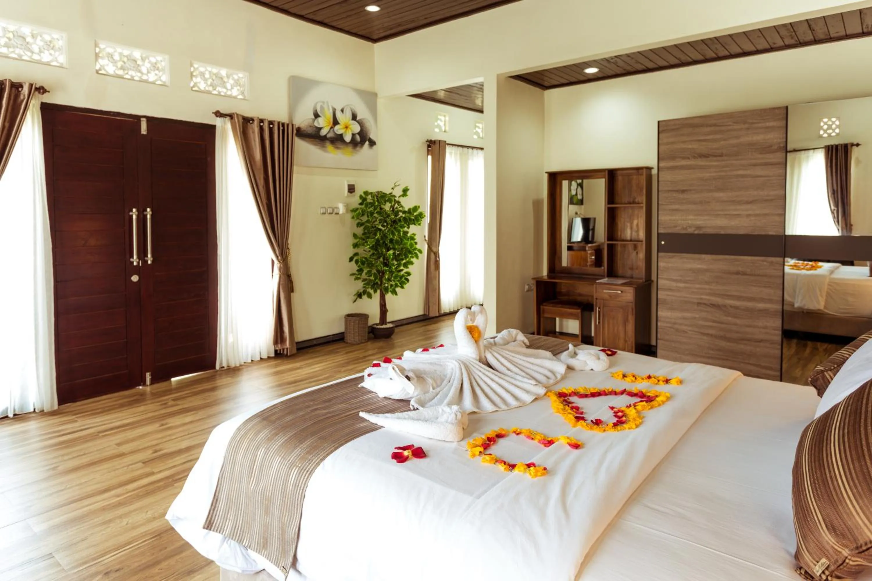 Bedroom in Villa Jempana Kintamani