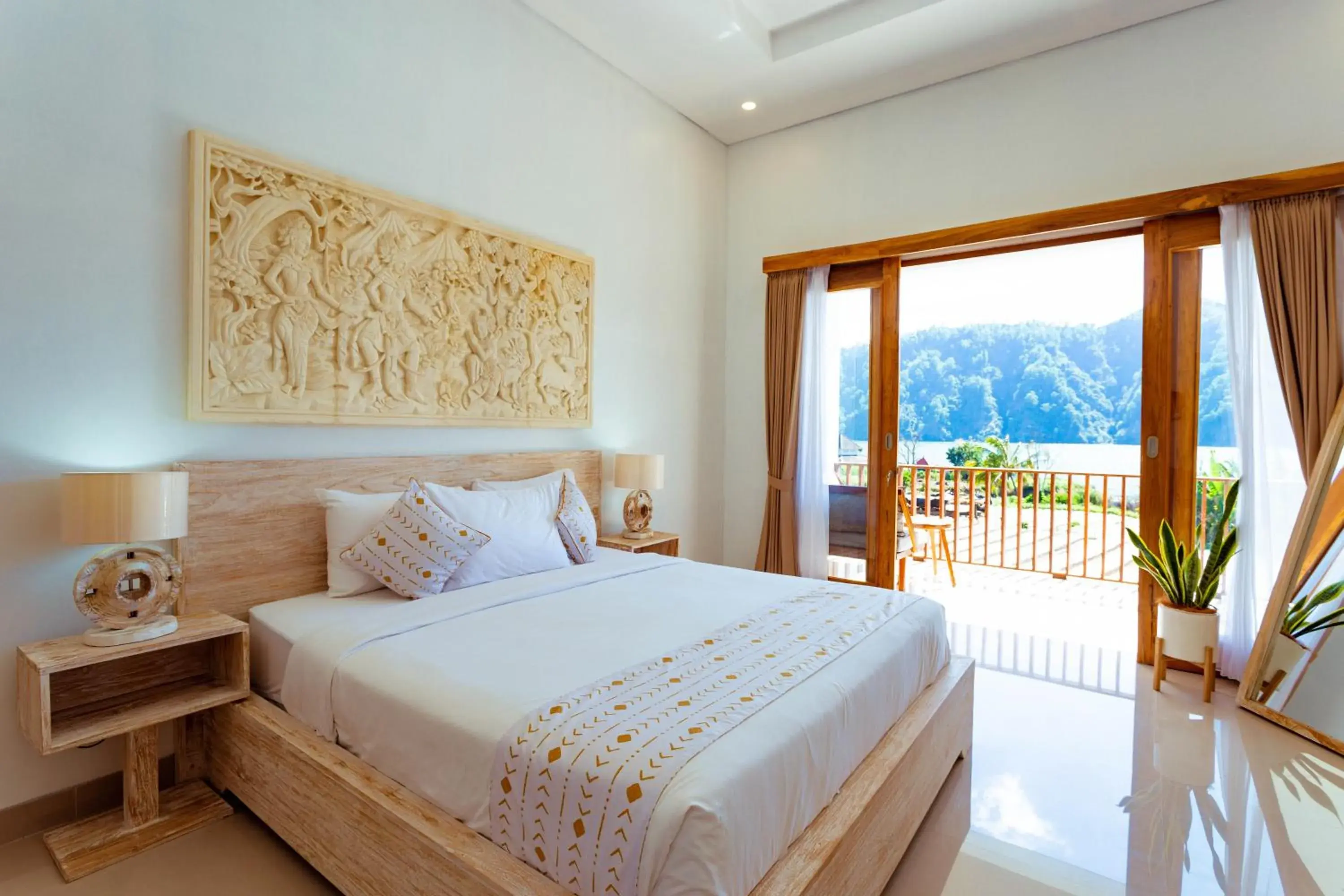 Deluxe Two-Bedroom Villa with Mountain View in Villa Jempana Kintamani Deluxe Two-Bedroom Villa with Mountain View in Villa Jempana Kintamani