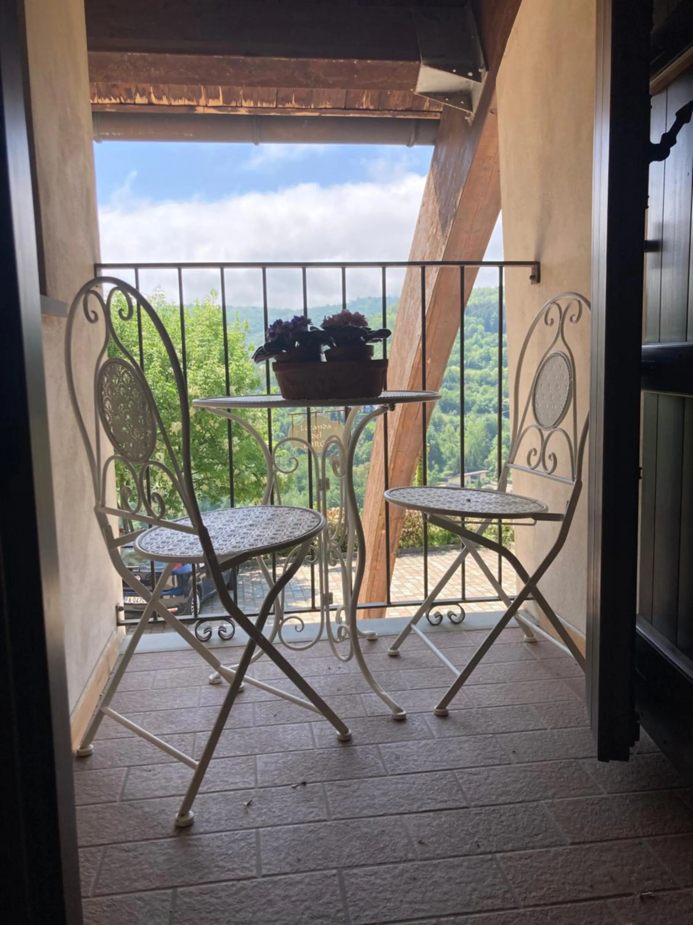 View (from property/room) in Locanda del Borgo
