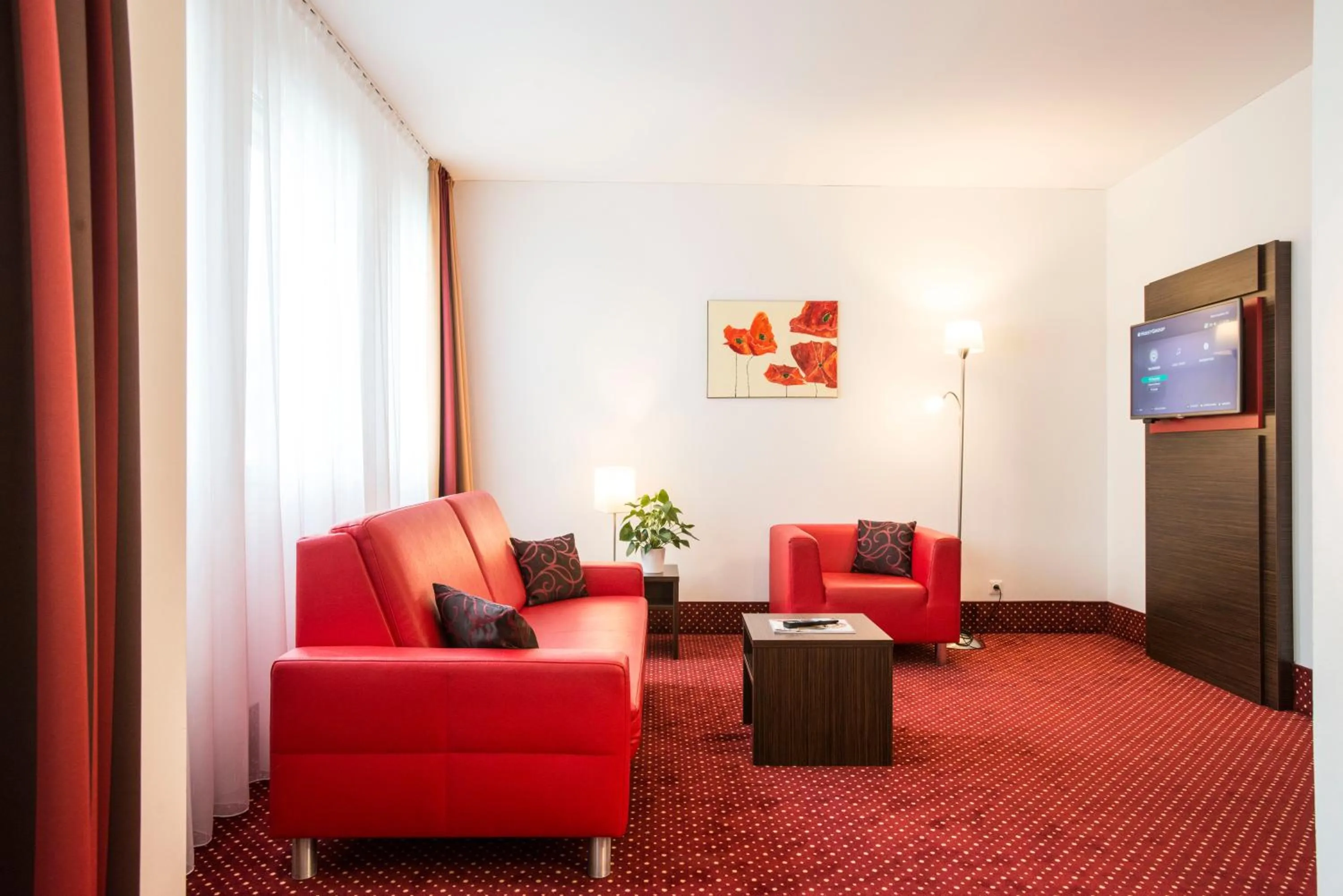 Seating area in Best Western Plus Amedia Wien