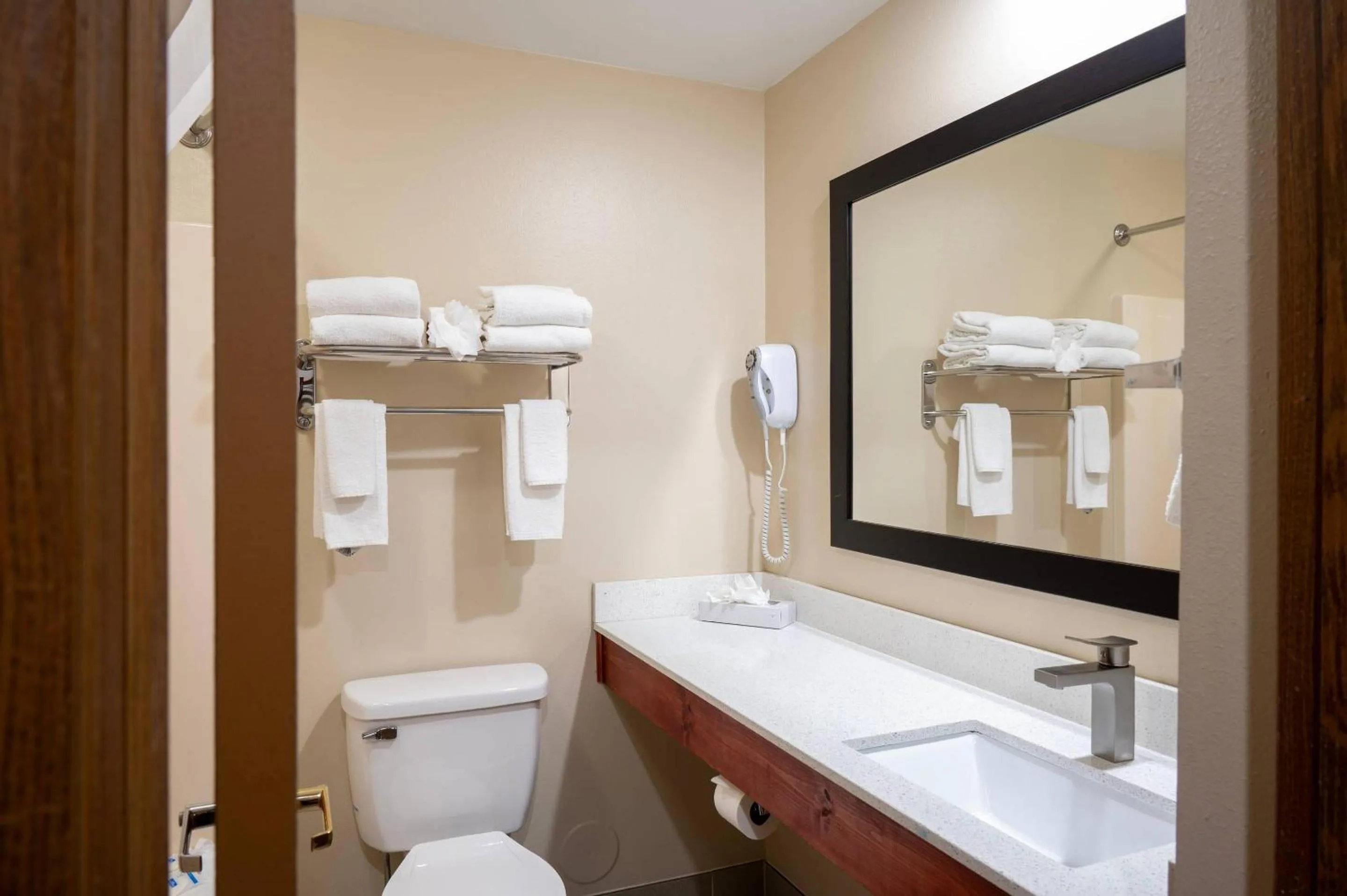 Bedroom in Rodeway Inn Grandville - Grand Rapids