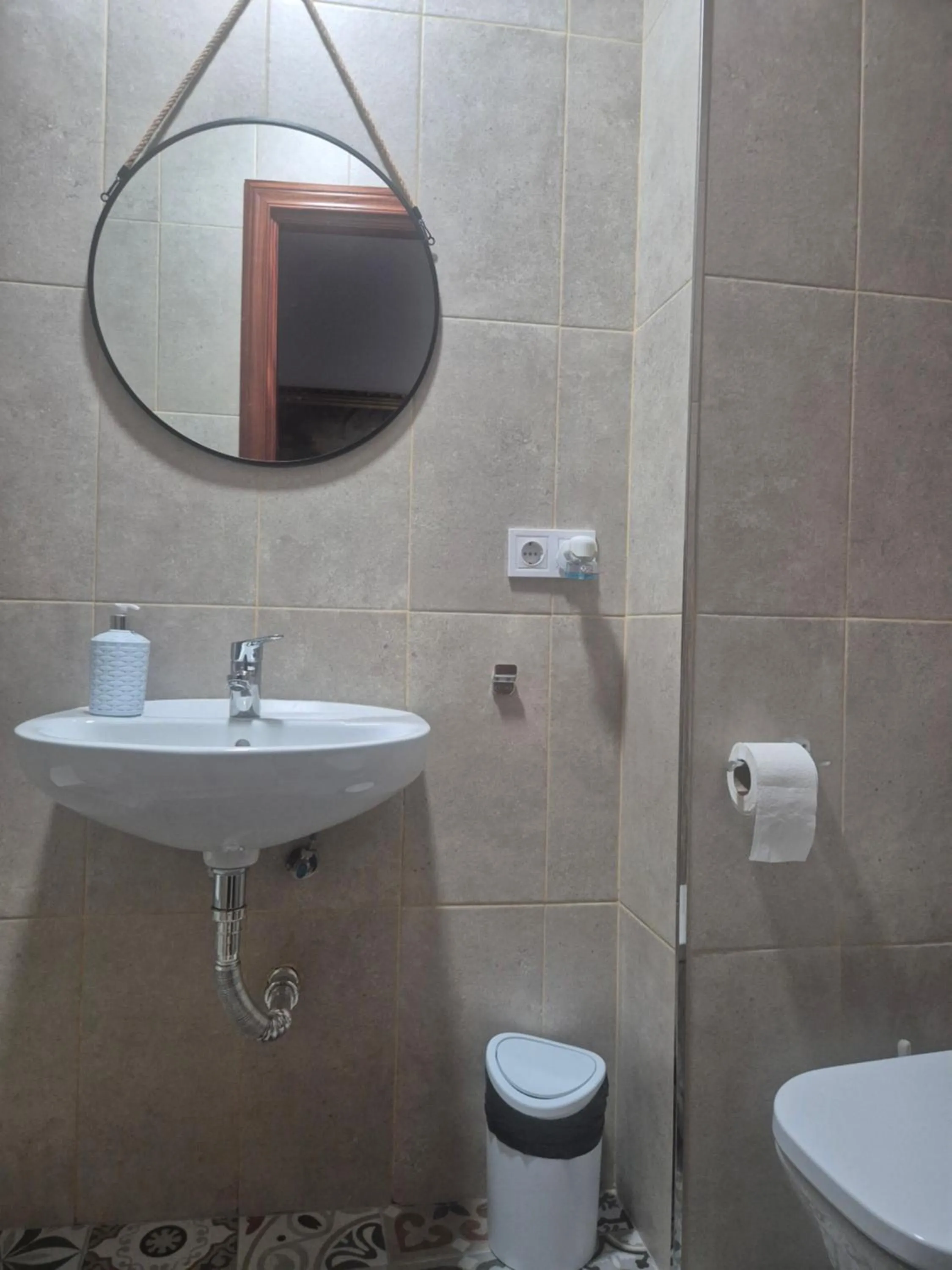 Bathroom in Pensión Javier