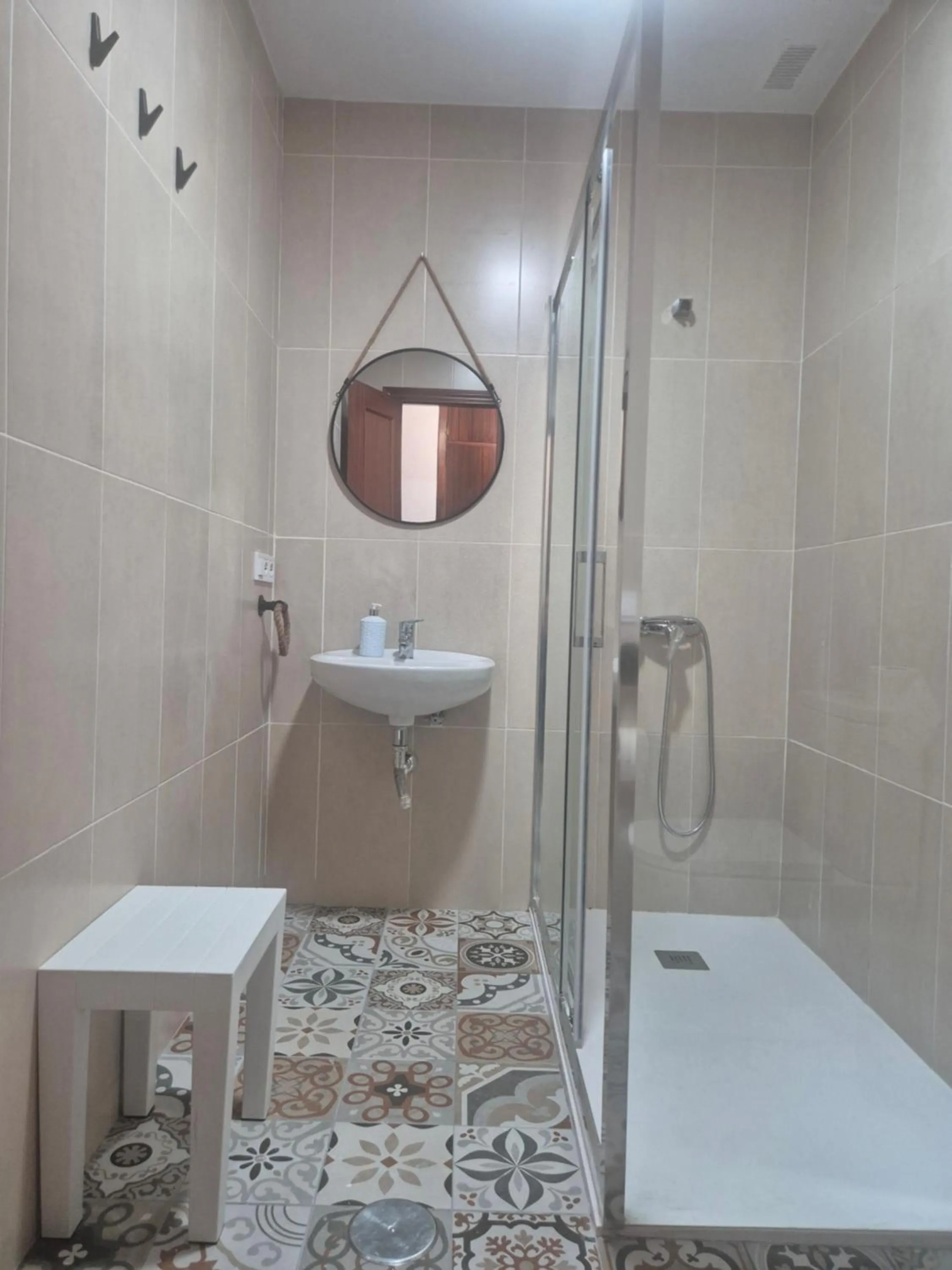 Bathroom in Pensión Javier