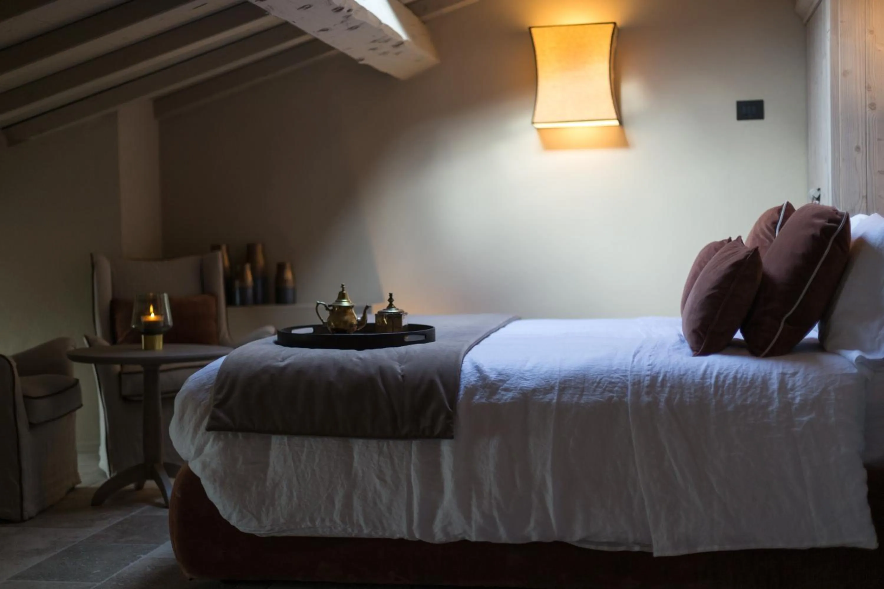 Bed in Ca' del Moro Wine Retreat