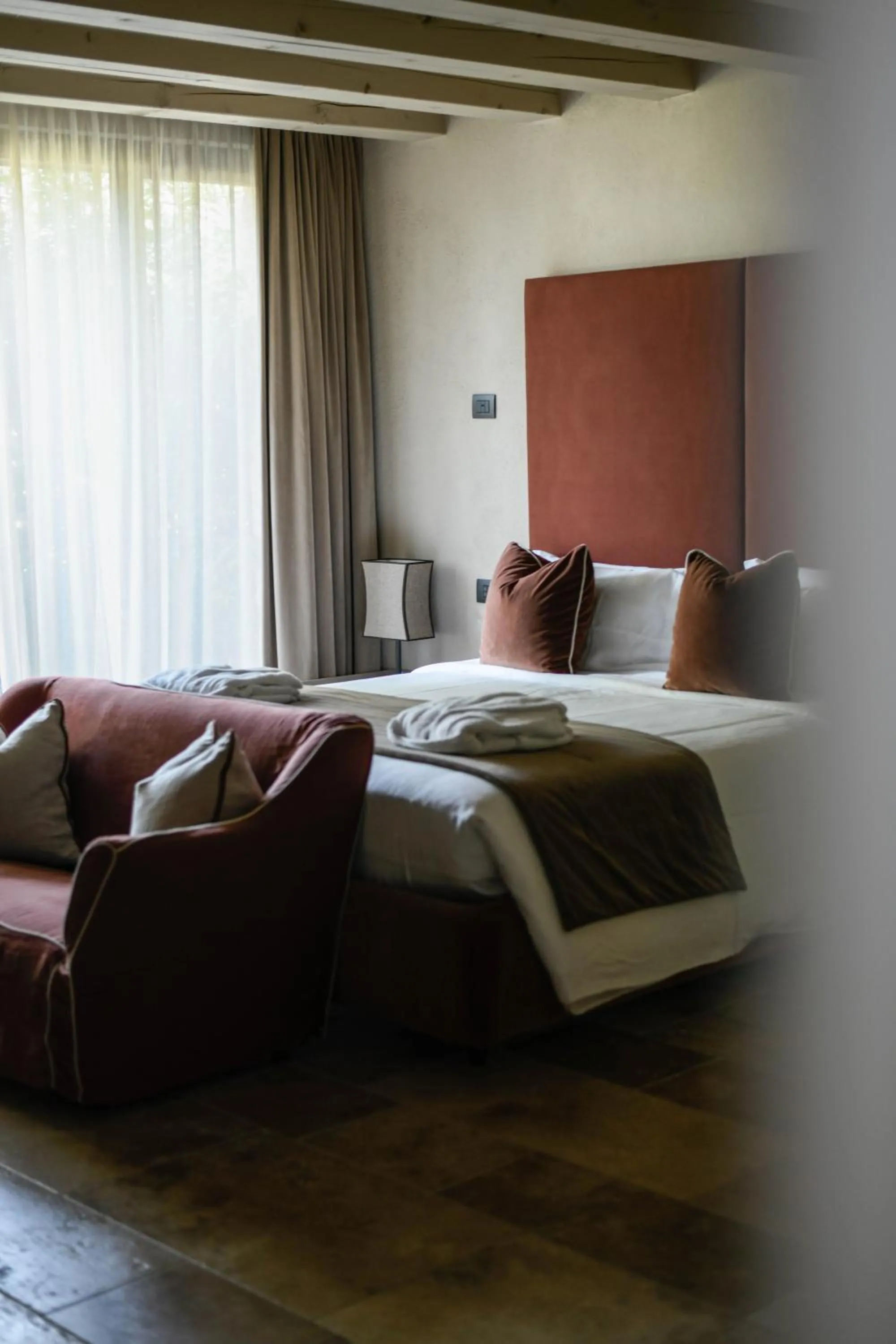 Bedroom, Bed in Ca' del Moro Wine Retreat