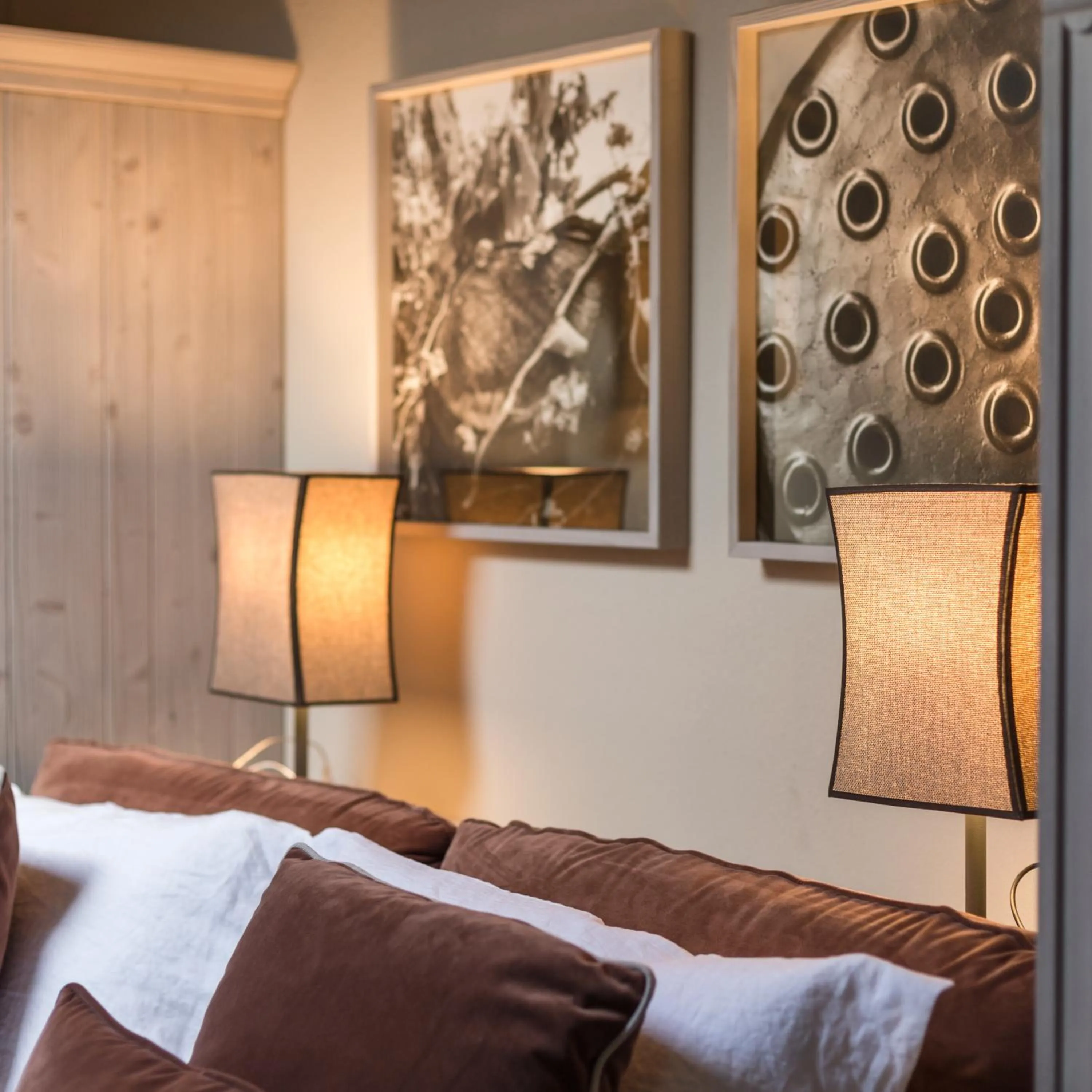 Bed in Ca' del Moro Wine Retreat