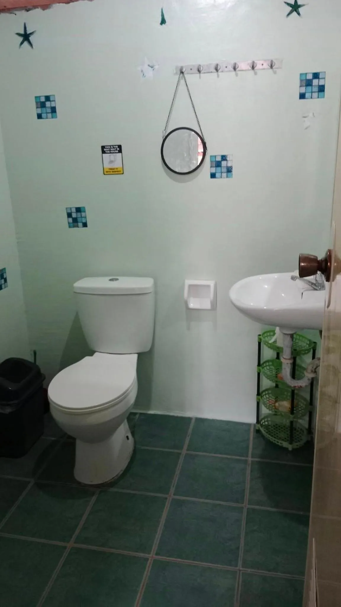 Toilet in Titanic's Nipa Hut