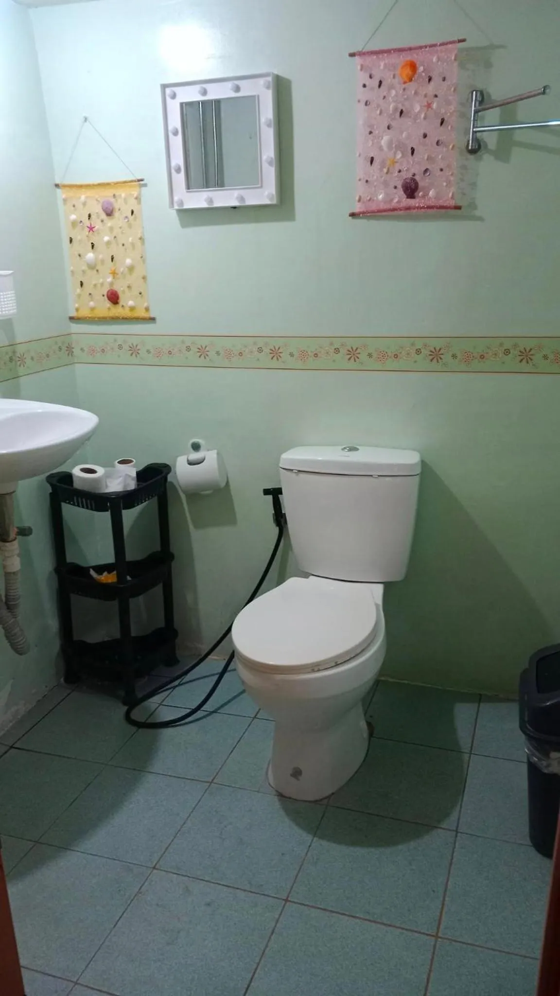 Bathroom in Titanic's Nipa Hut