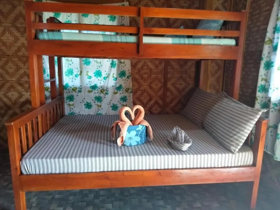 Bed in Titanic's Nipa Hut
