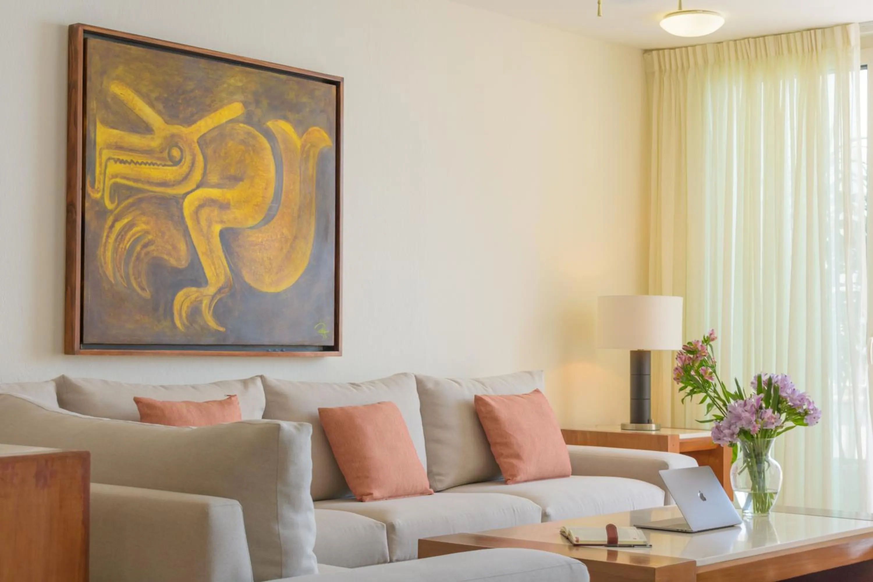 Living room in Grand Miramar All Luxury Suites & Residences