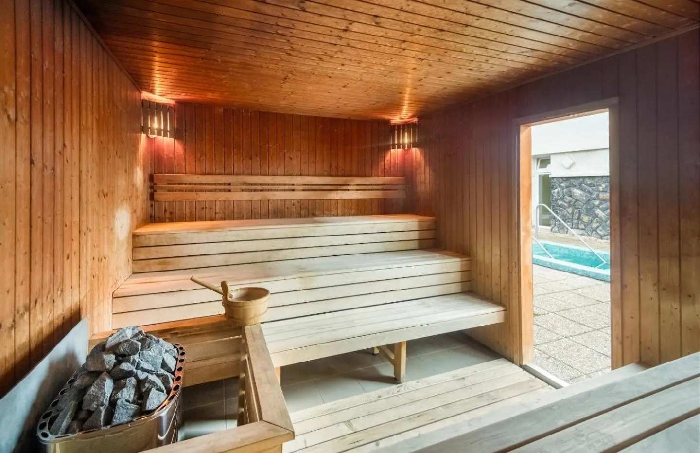 Spa and wellness centre/facilities in Hunguest Hotel Apollo