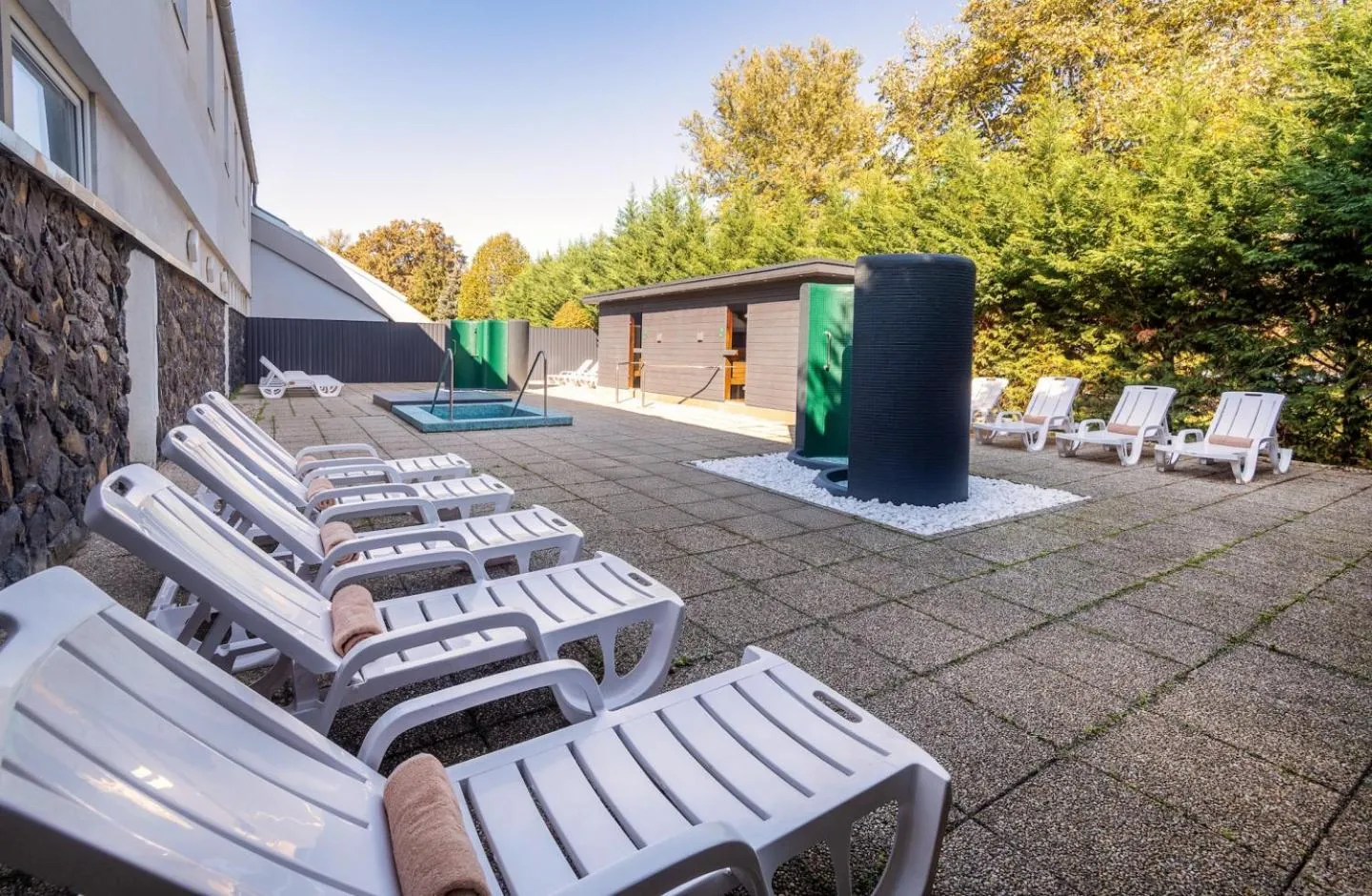 Sauna in Hunguest Hotel Apollo