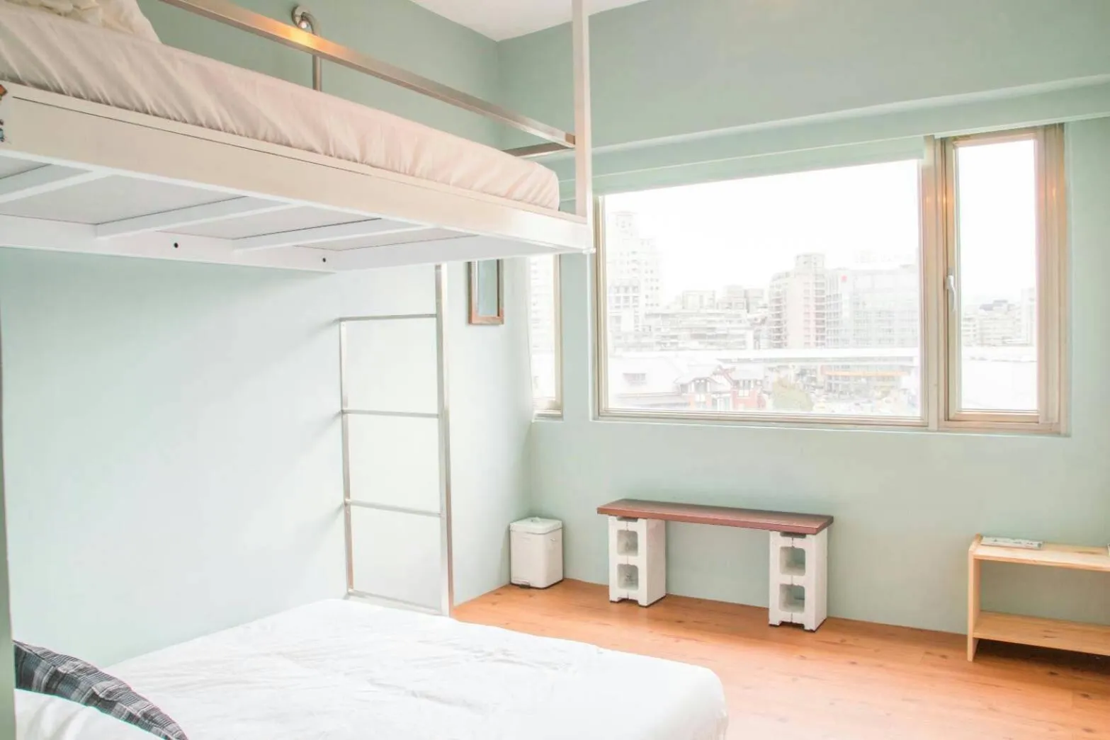 Bed in May Rooms Taipei Main Station