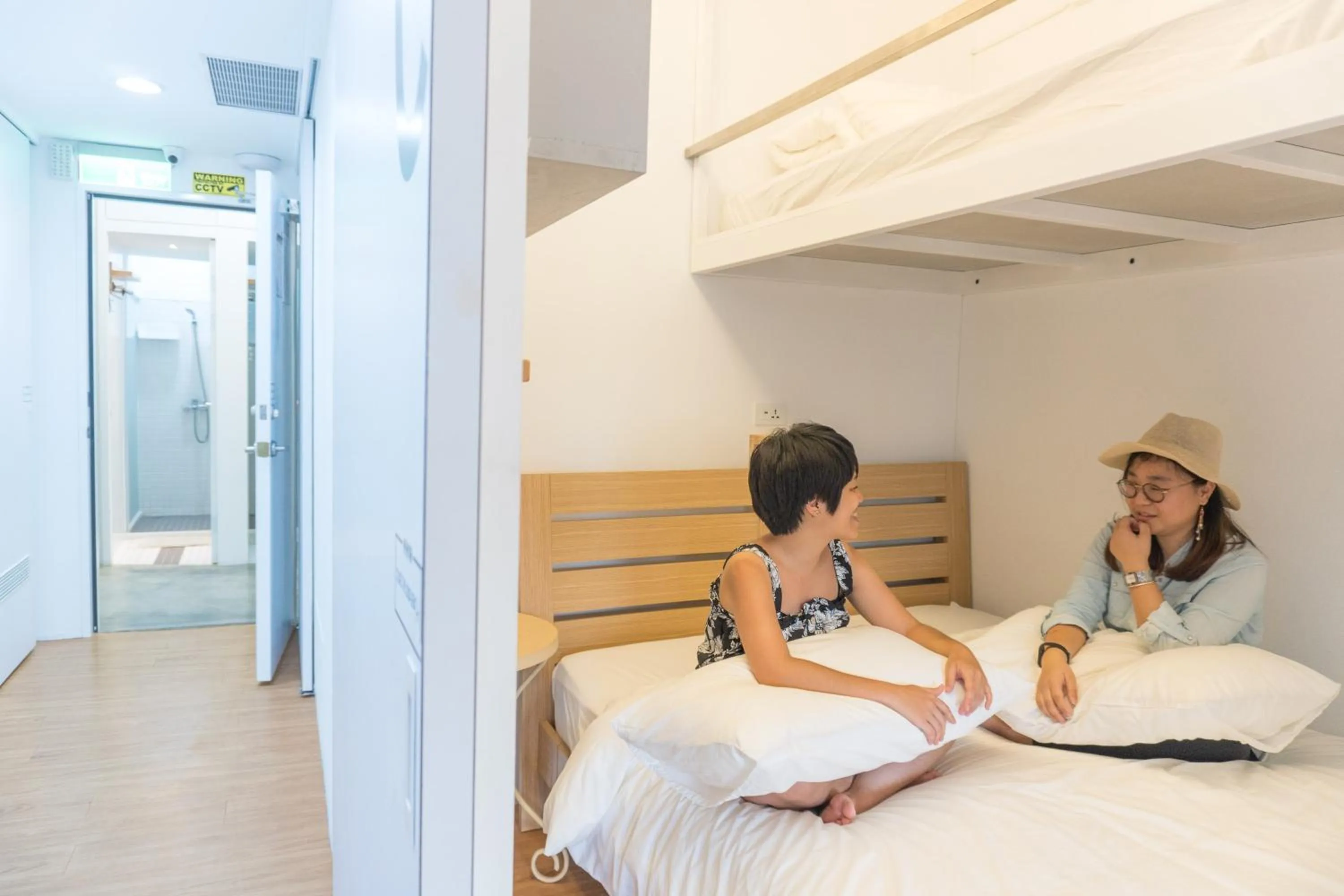 Bed in May Rooms Taipei Main Station