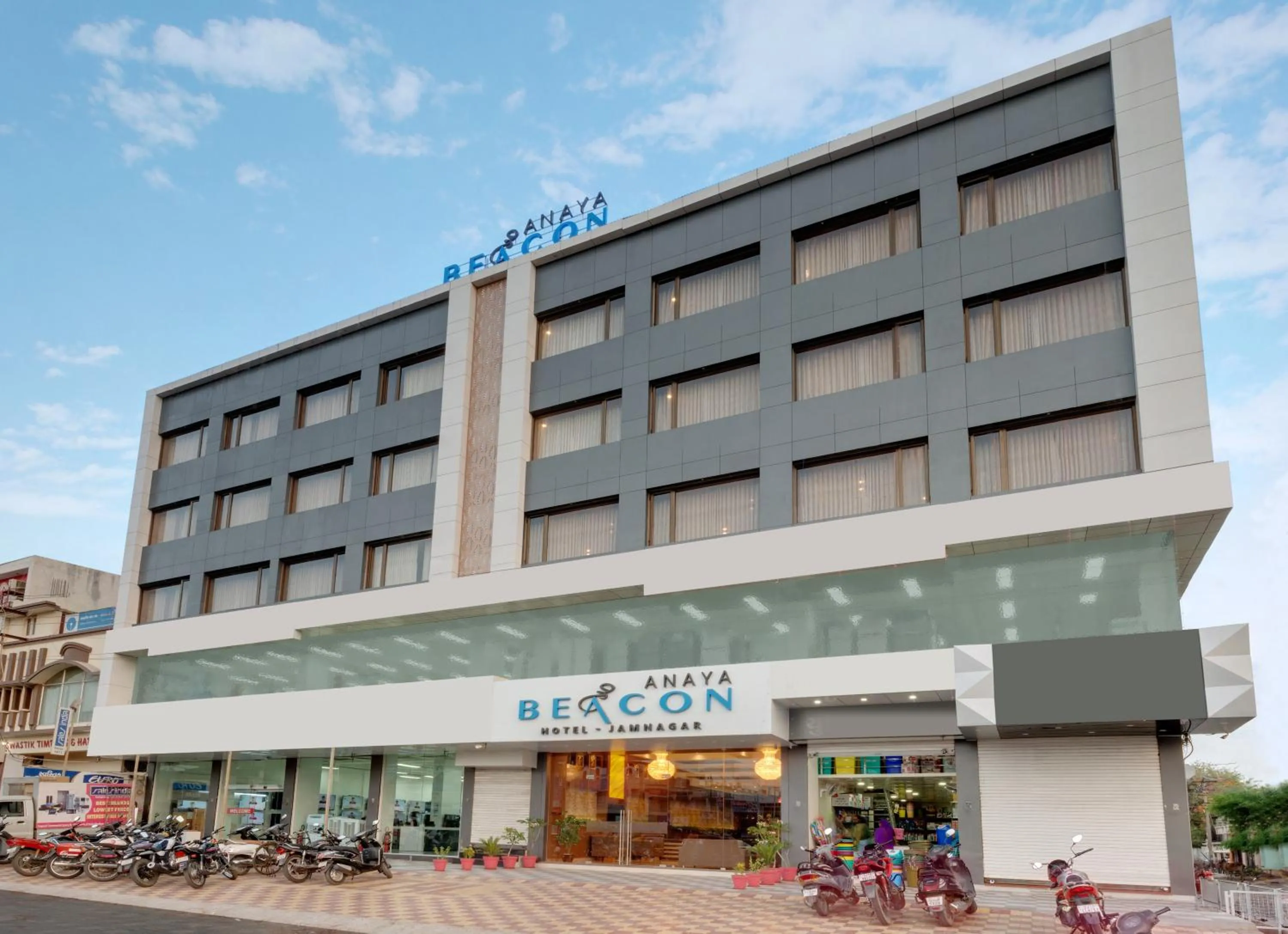 Property building in Anaya Beacon Hotel, Jamnagar